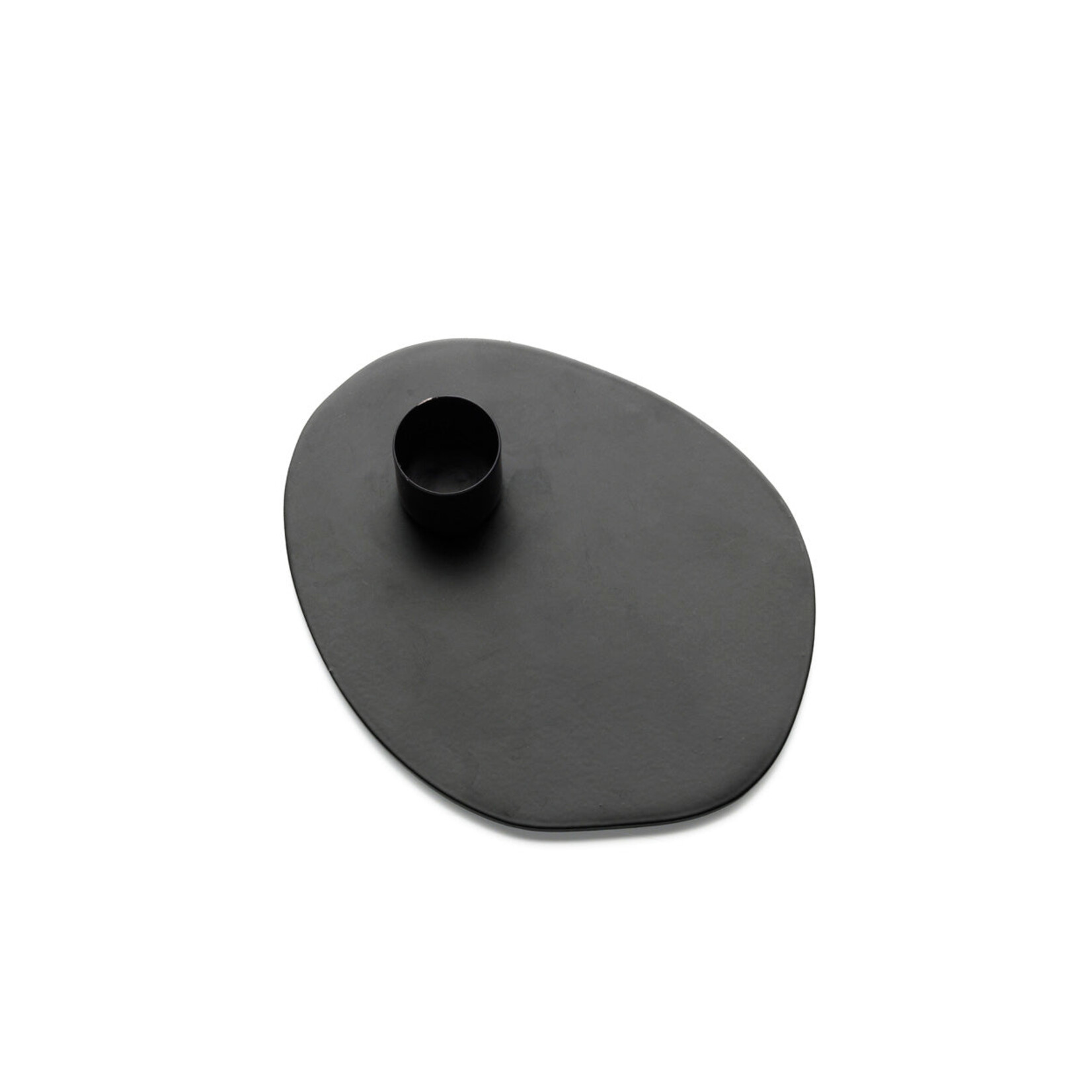 Bazar Bizar Antwerp The Glowpad Candle Holder - Black - S