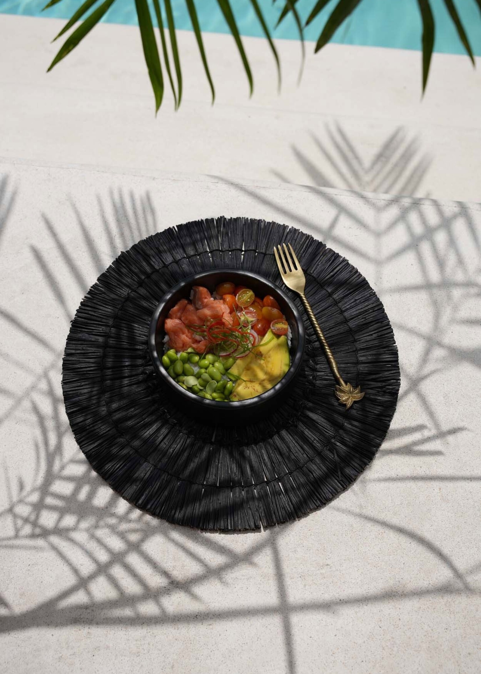 Bazar Bizar Antwerp The Palm Tree Fork - Gold