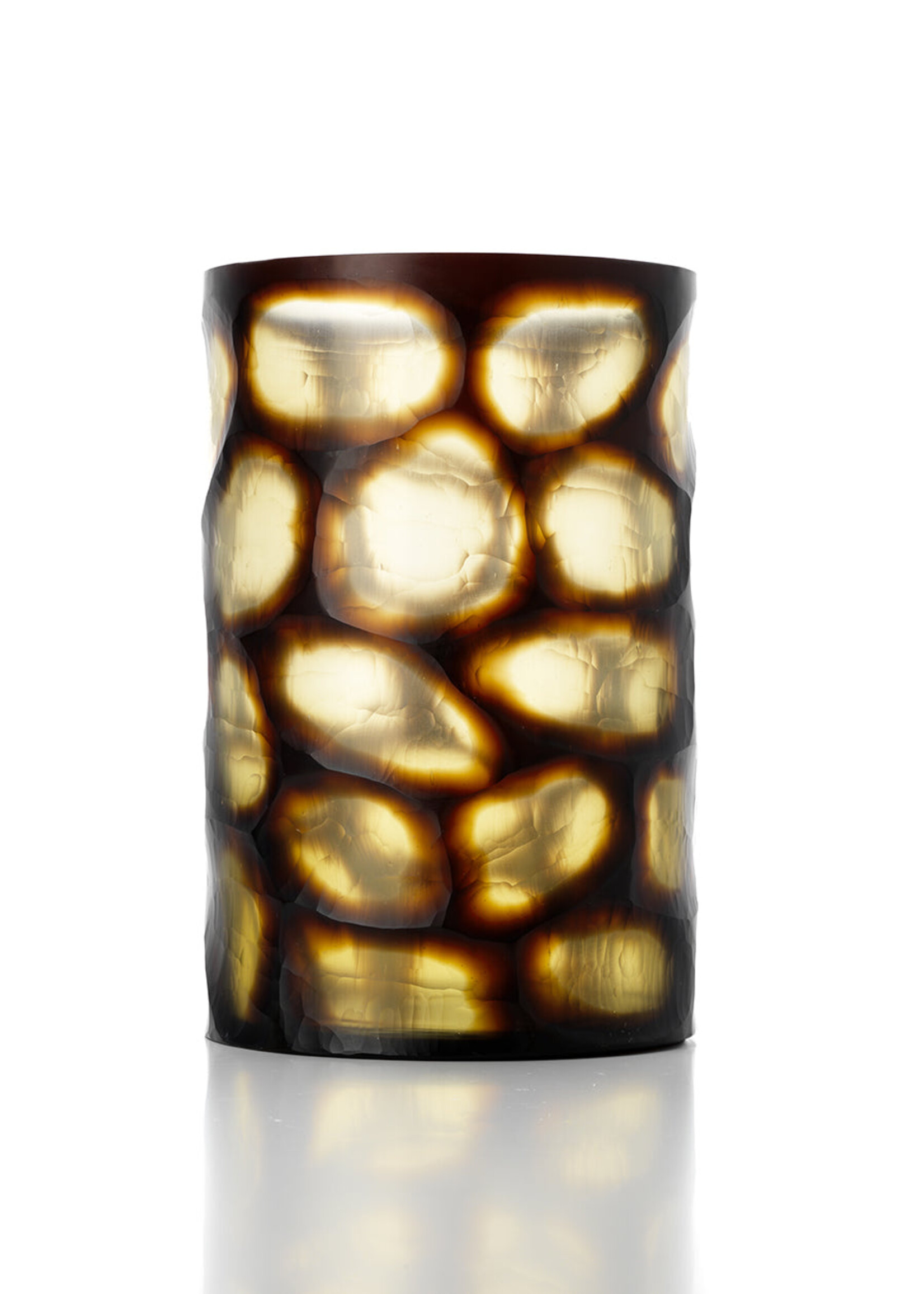 Bazar Bizar Antwerp The Vague Dorée Vase - Honey - XL