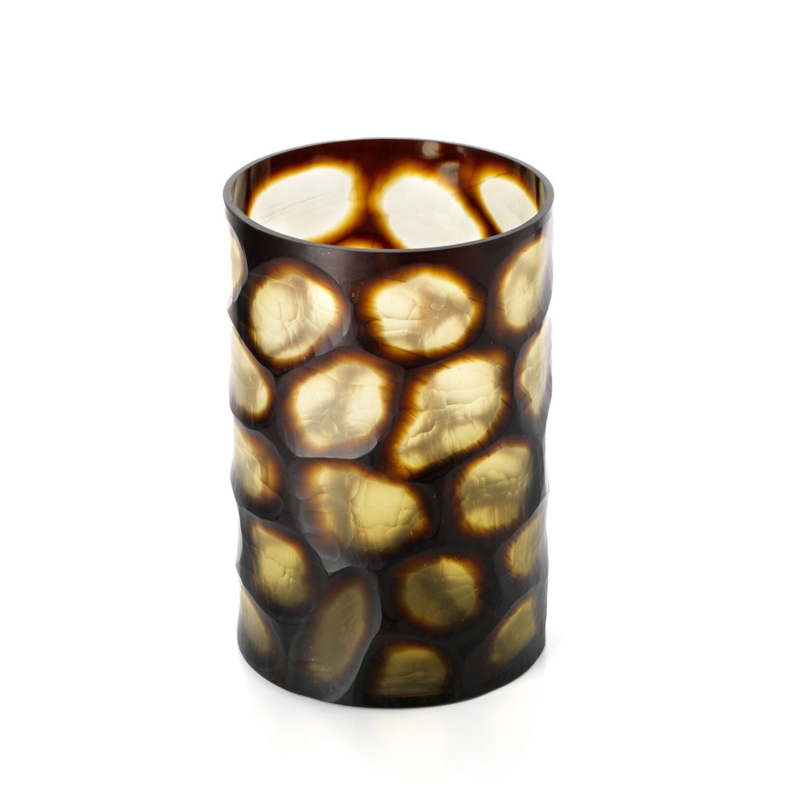 Bazar Bizar Antwerp The Vague Dorée Vase - Honey - XL