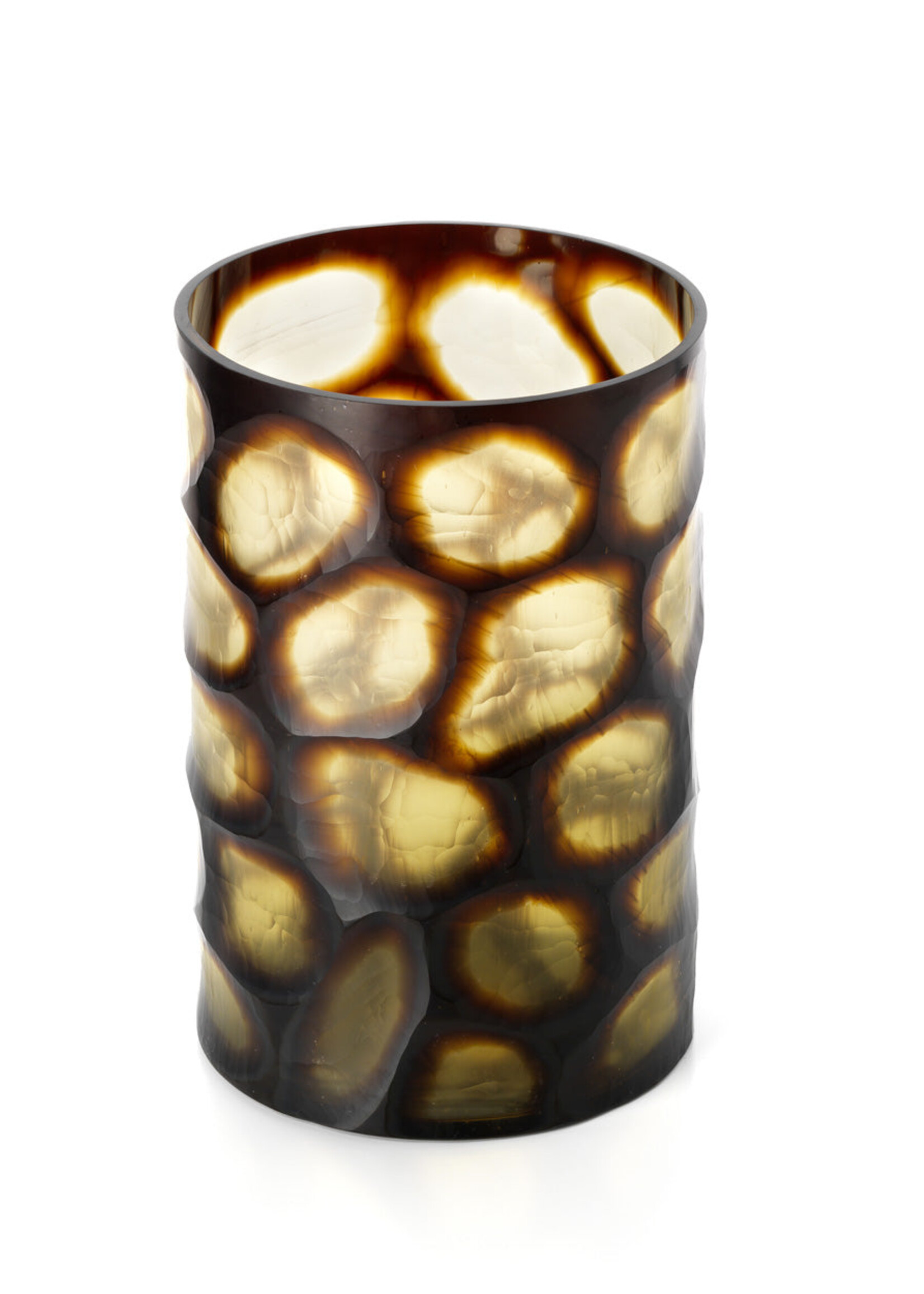 Bazar Bizar Antwerp The Vague Dorée Vase - Honey - XL
