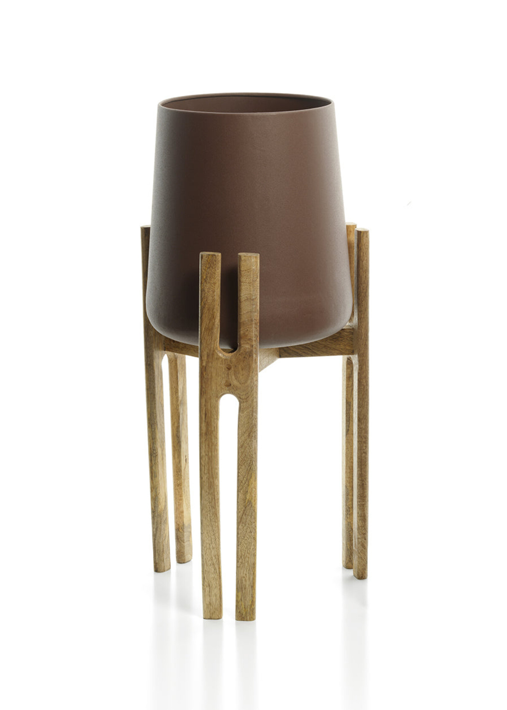 Bazar Bizar Antwerp The Forked Root Planter - Natural Brown - L