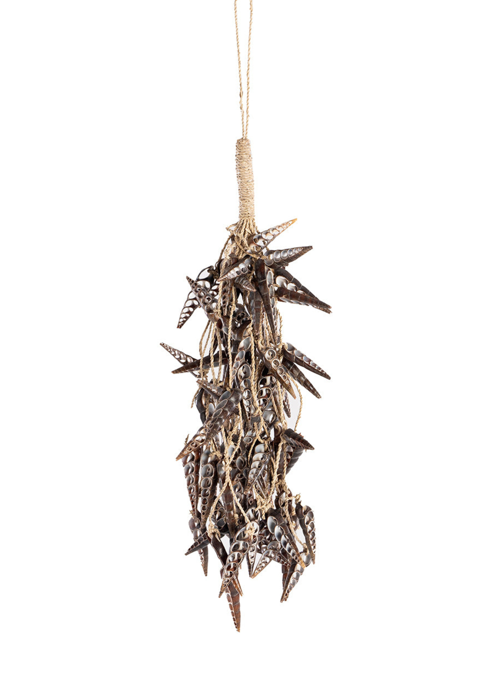 Bazar Bizar Antwerp The Unicorn Shell Tassel - Brown
