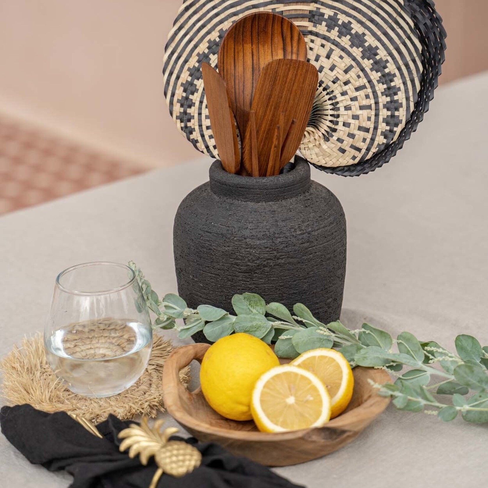Bazar Bizar Antwerp The Peaky Vase - Black - S