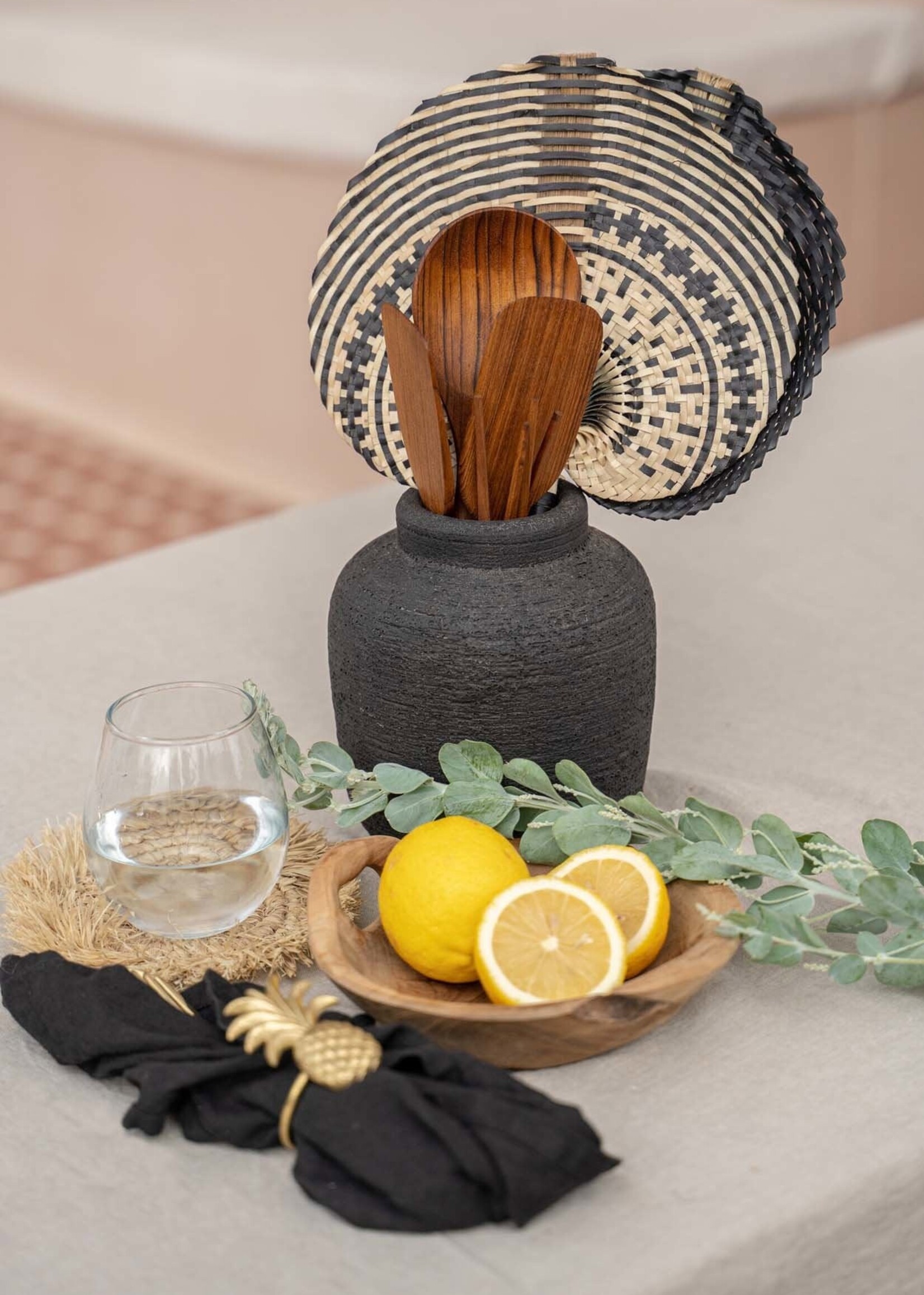 Bazar Bizar Antwerp The Peaky Vase - Black - S