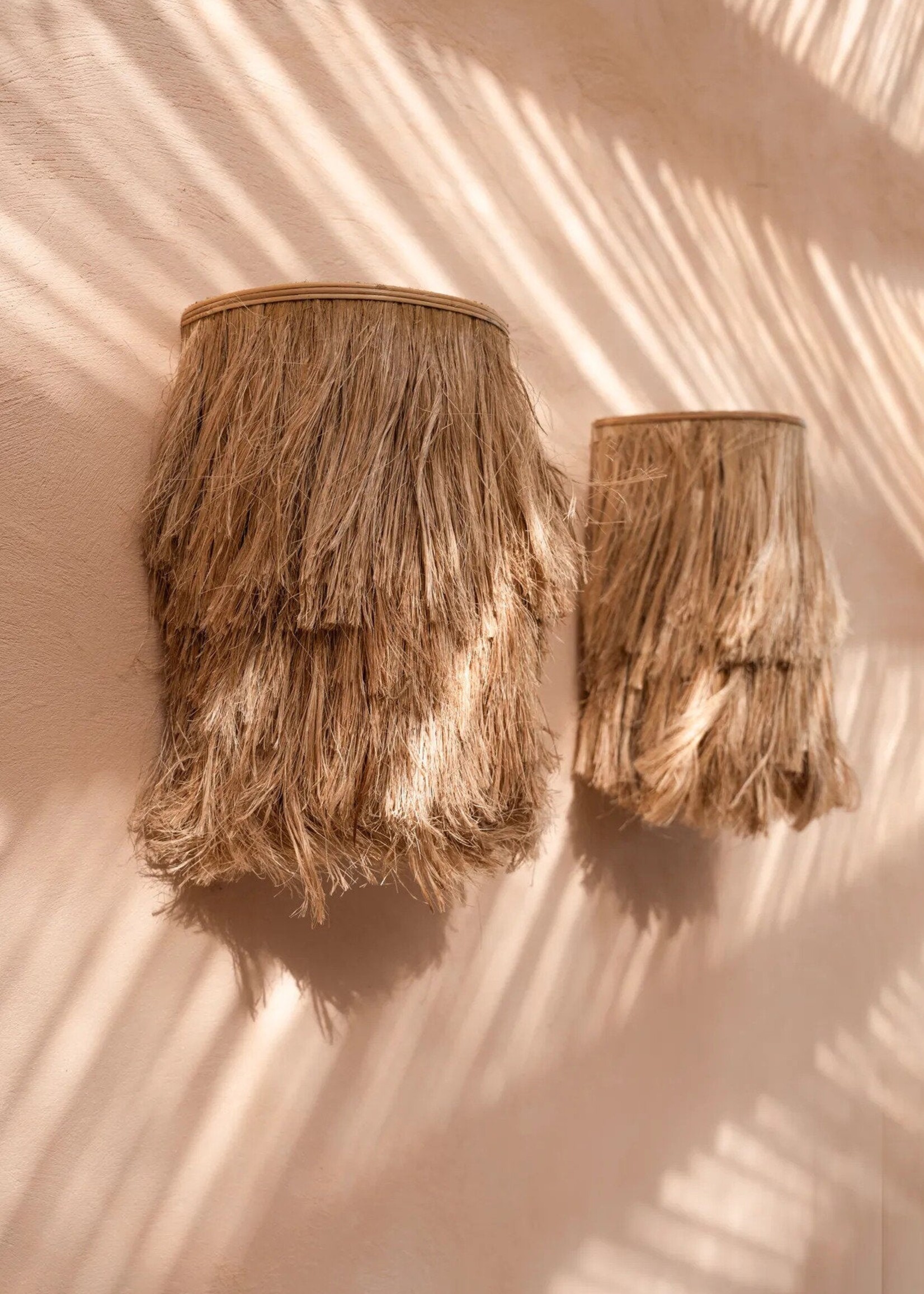Bazar Bizar Antwerp The Abaca Wall Applique - Natural - S