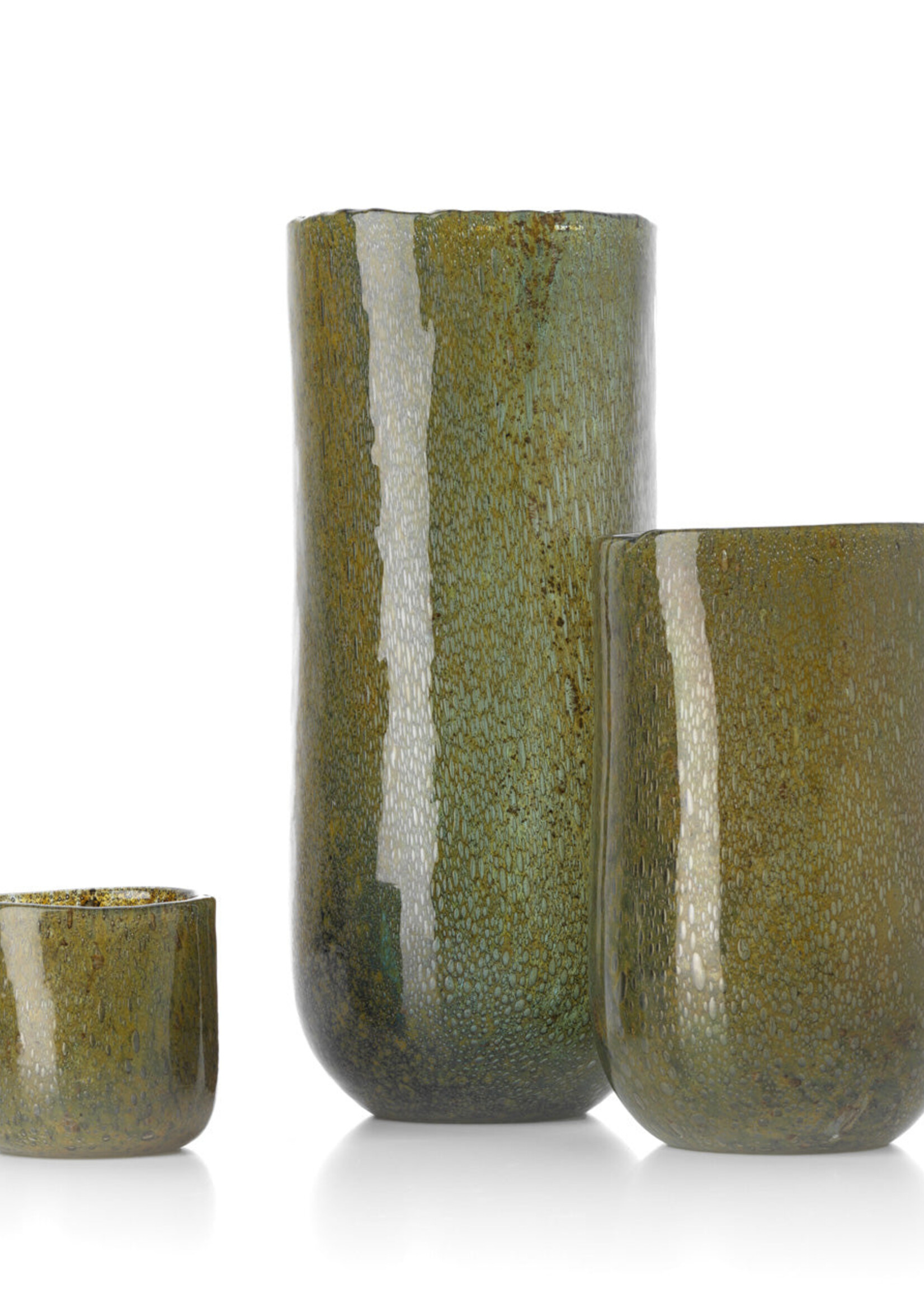 Bazar Bizar Antwerp The Forest Vase - Green - Low