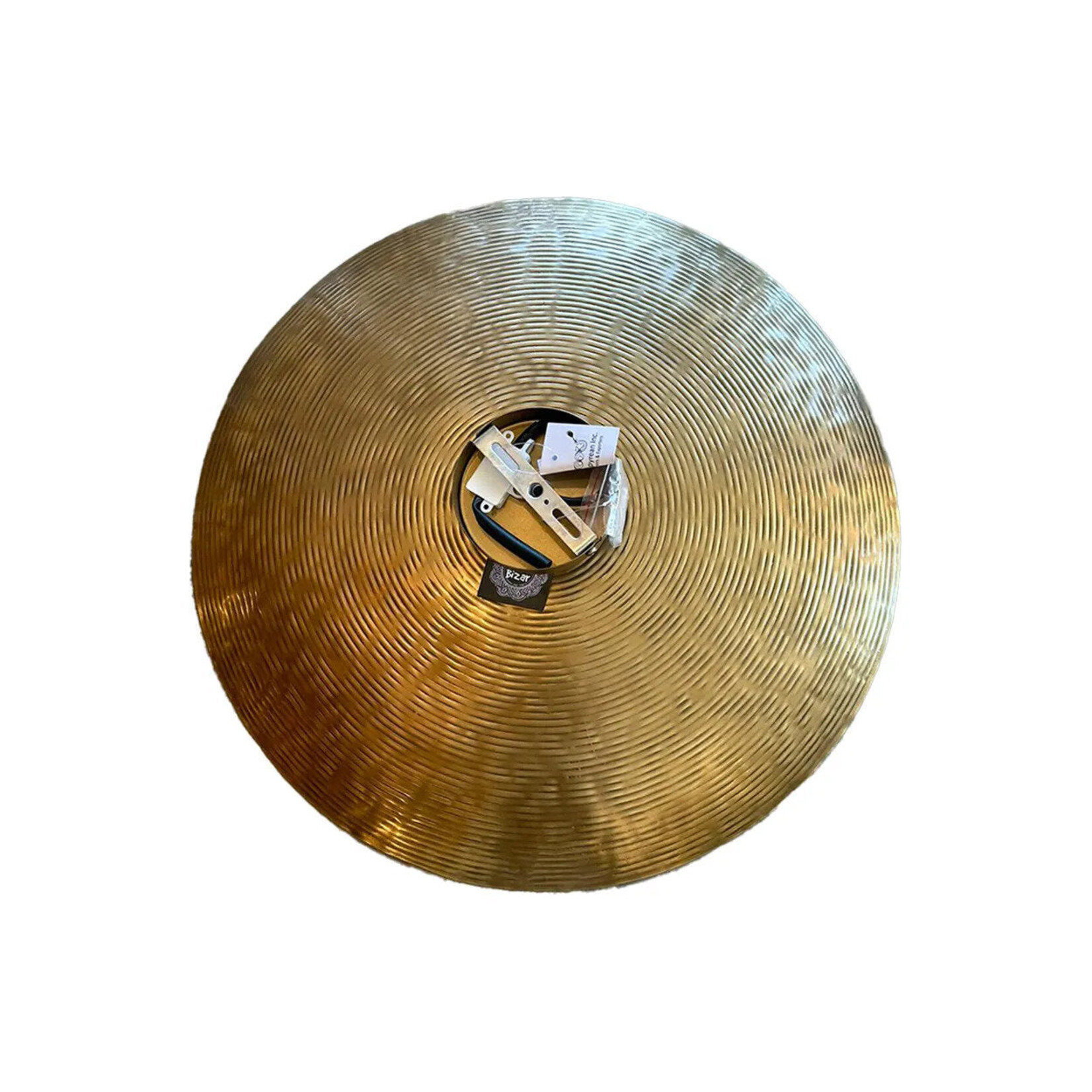 Bazar Bizar Antwerp The Full Moon Wall Lamp - Brass - M
