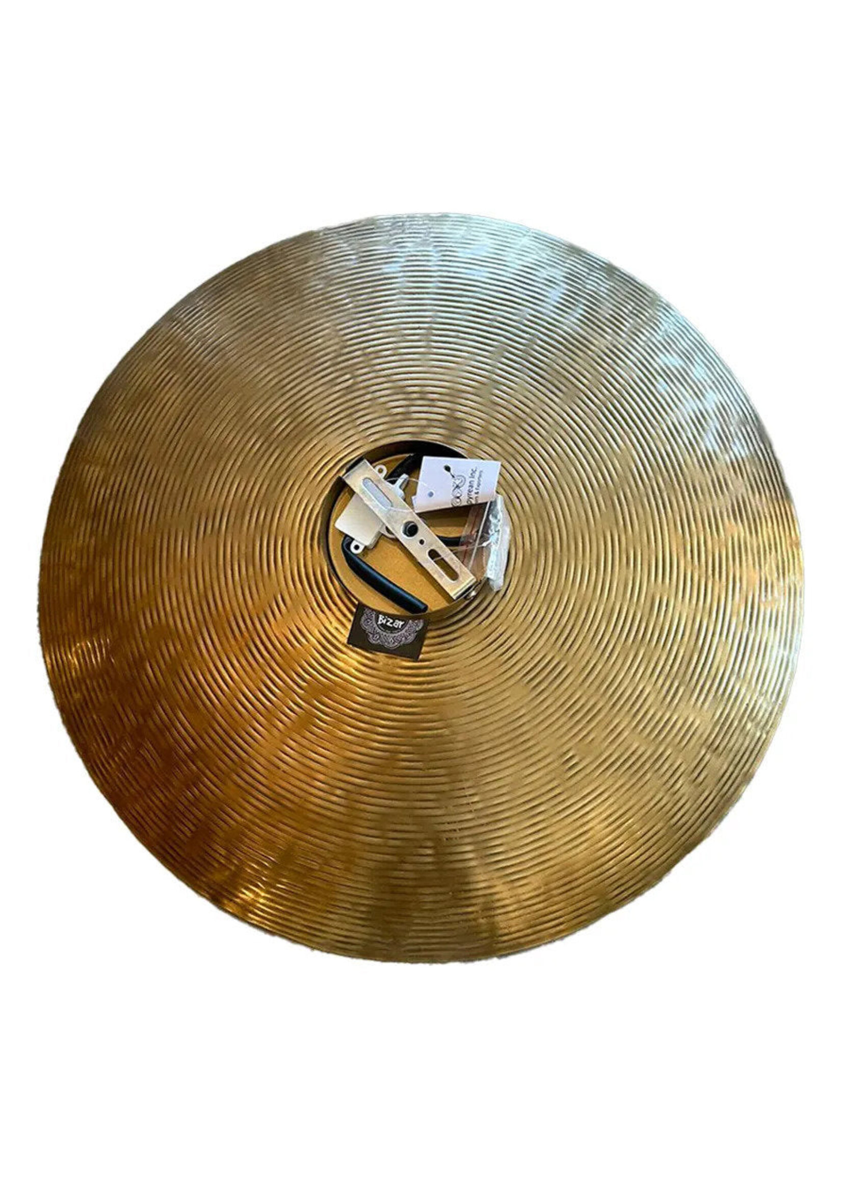 Bazar Bizar Antwerp The Full Moon Wall Lamp - Brass - M