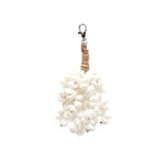 Bazar Bizar Antwerp The Kai Shell Keychain - White