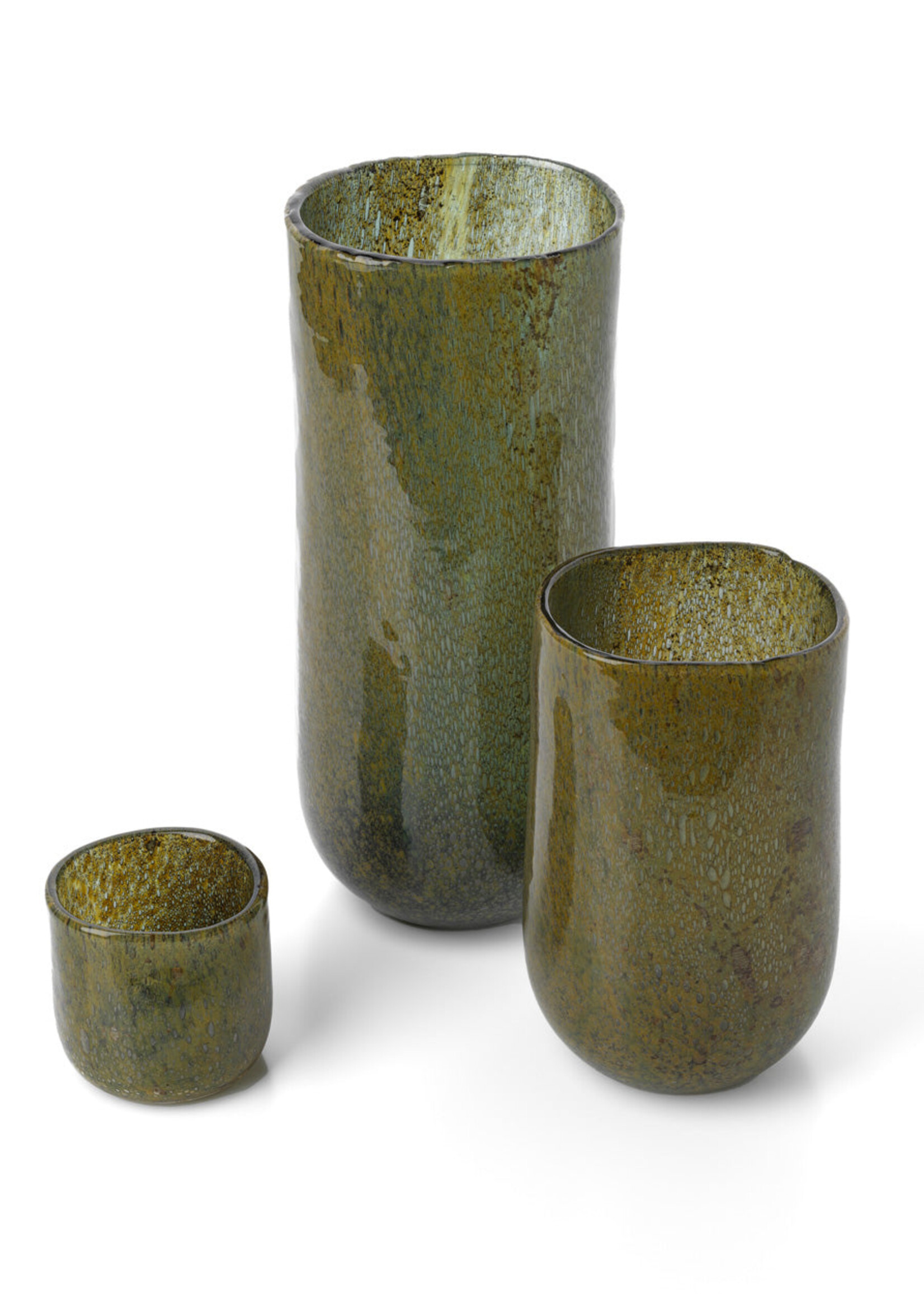 Bazar Bizar Antwerp The Forest Vase - Green - Low