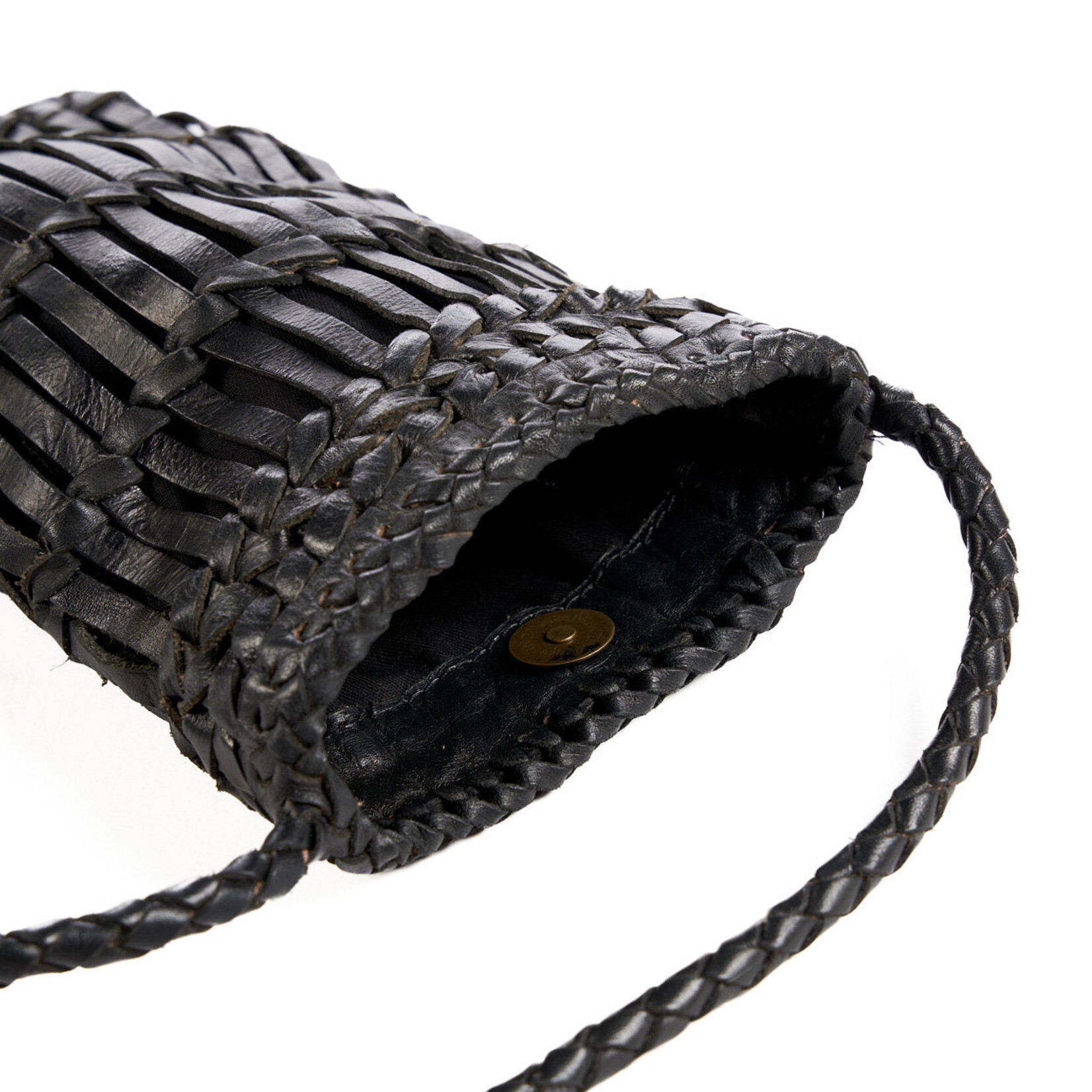 Bazar Bizar Antwerp The Dial Diva Phone Bag - Black