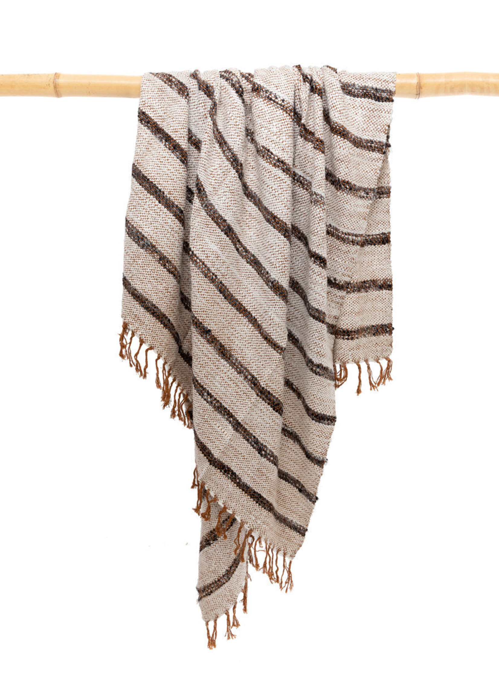 Bazar Bizar Antwerp The s'il vous Plaid - Bohemian White