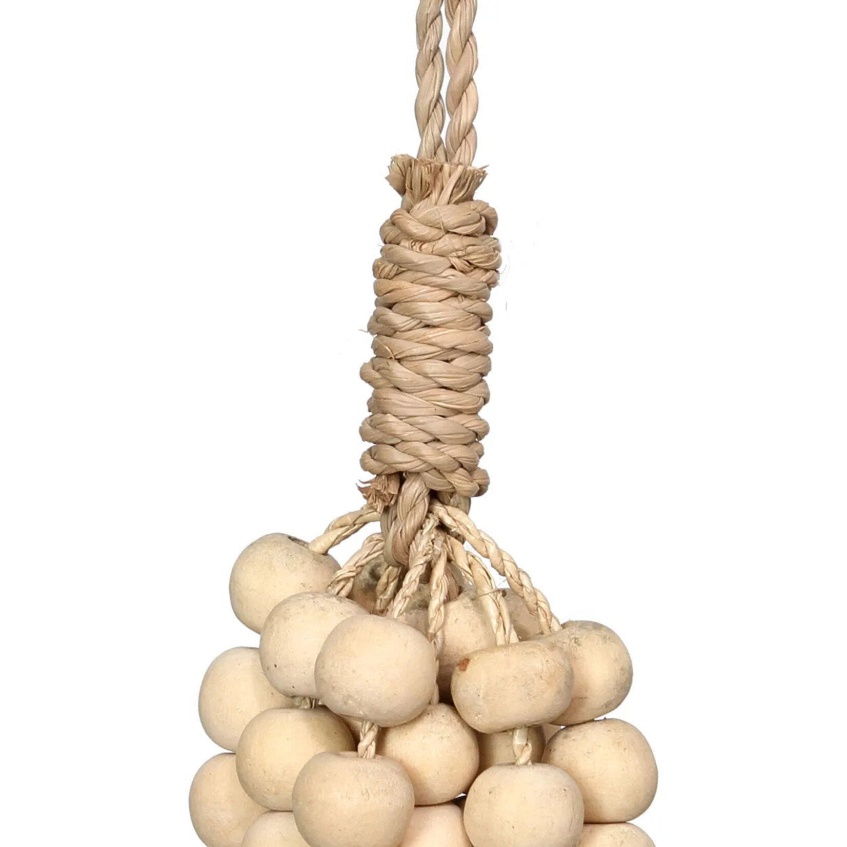 Bazar Bizar Antwerp The Wooden Beads Tassel - Natural
