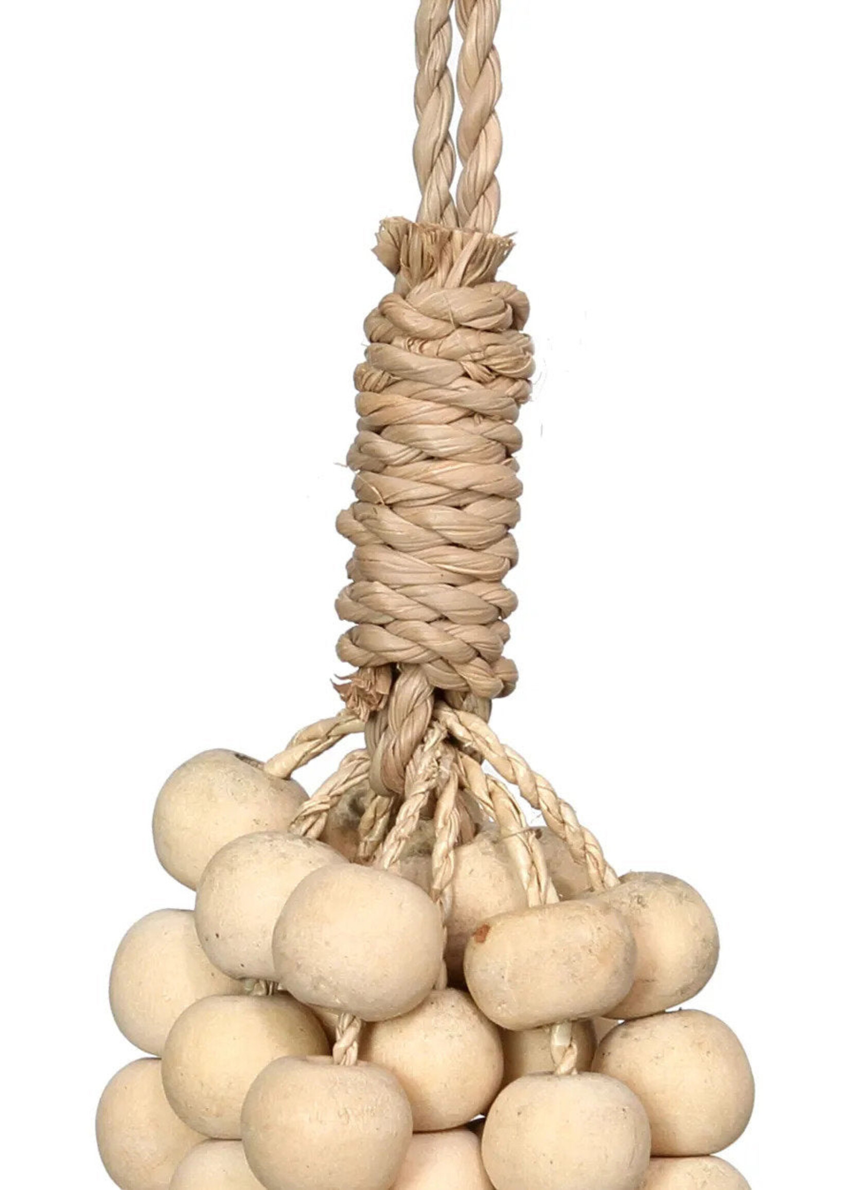 Bazar Bizar Antwerp The Wooden Beads Tassel - Natural