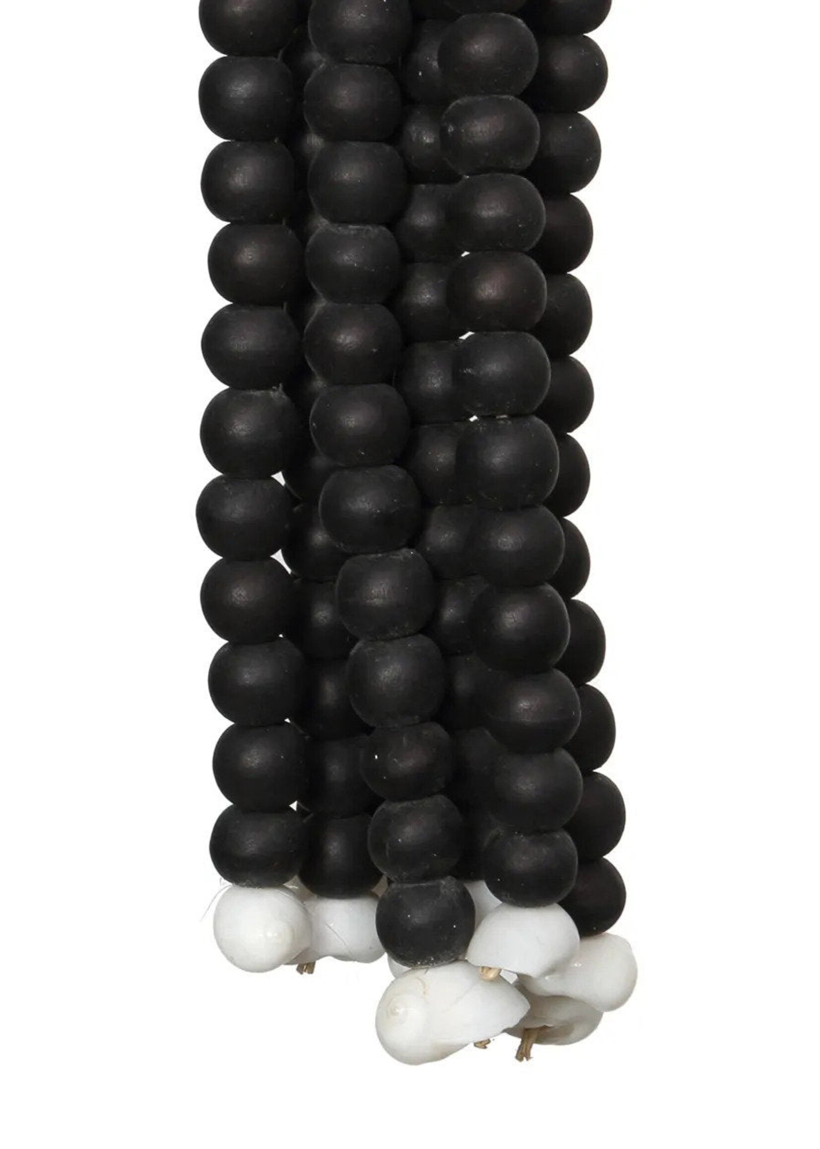 Bazar Bizar Antwerp The Wooden Beads Tassel - Black