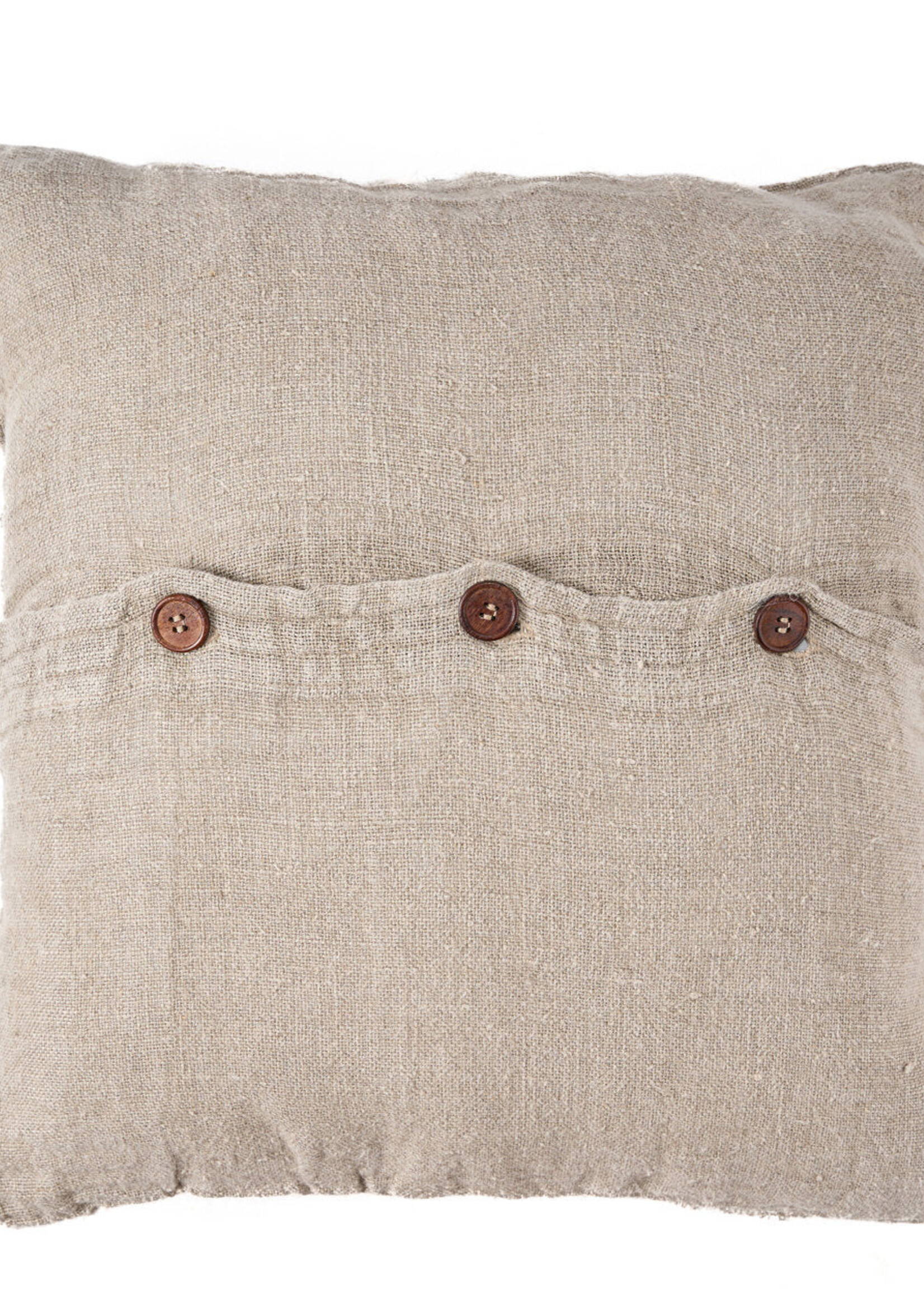 Bazar Bizar Antwerp The Linen Edit Cushion Cover - Natural
