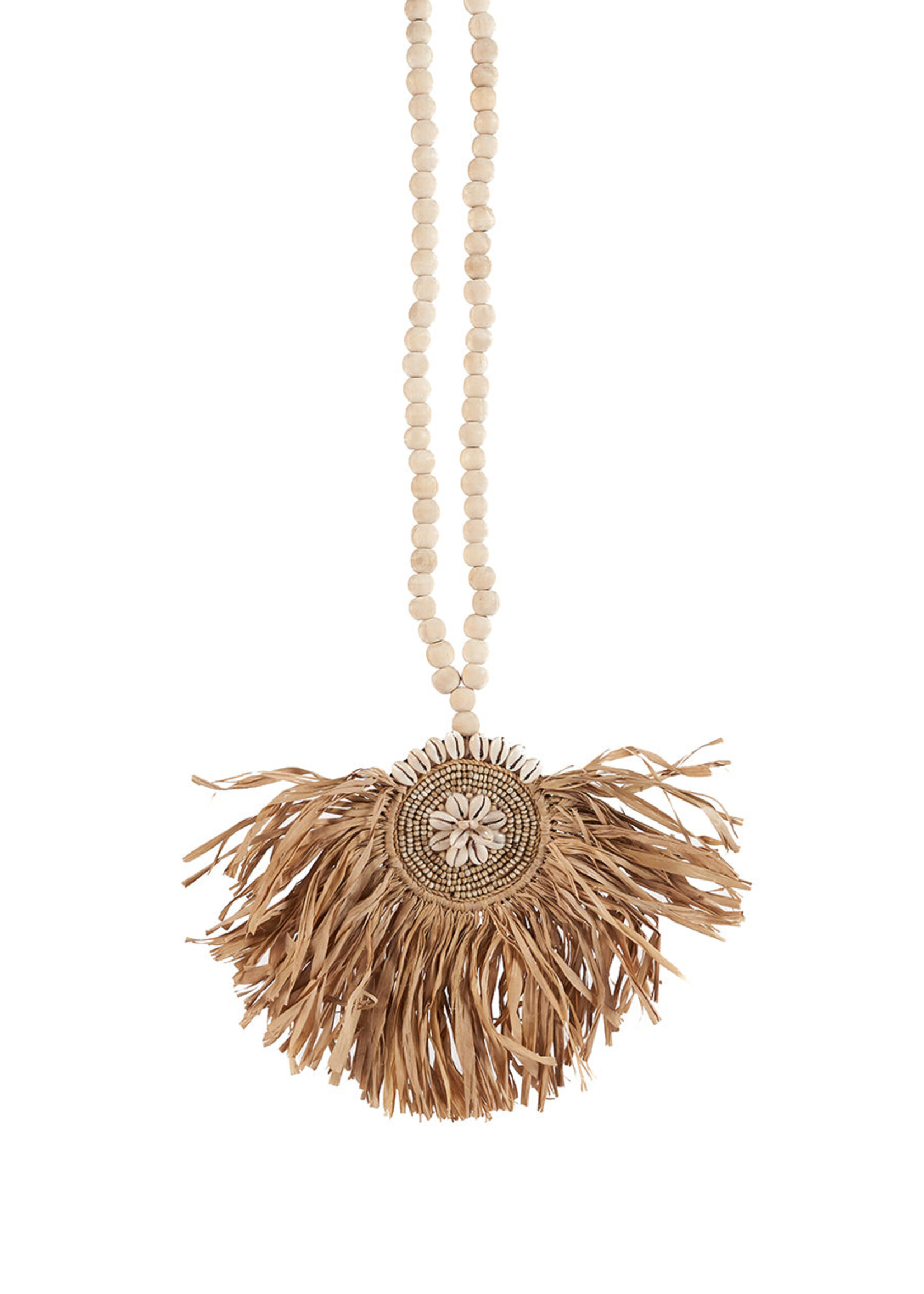 Bazar Bizar Antwerp The Raffia Tajoe Tassel - Natural