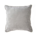 Bazar Bizar Antwerp The Velvet Crush Cushion Cover - Grey - 50x50