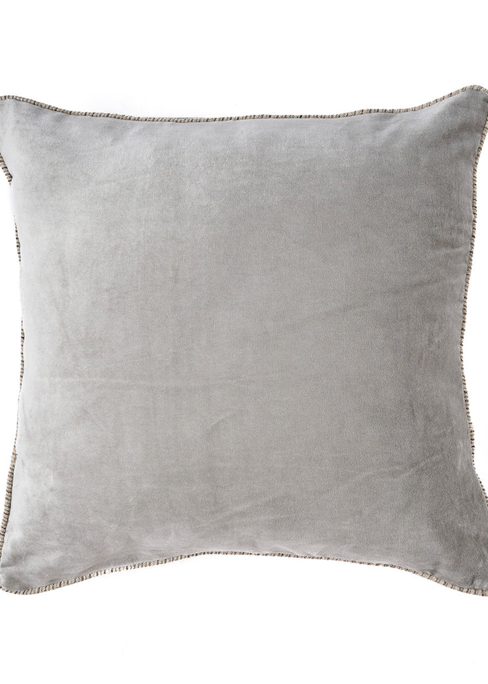 Bazar Bizar Antwerp The Velvet Crush Cushion Cover - Grey - 50x50