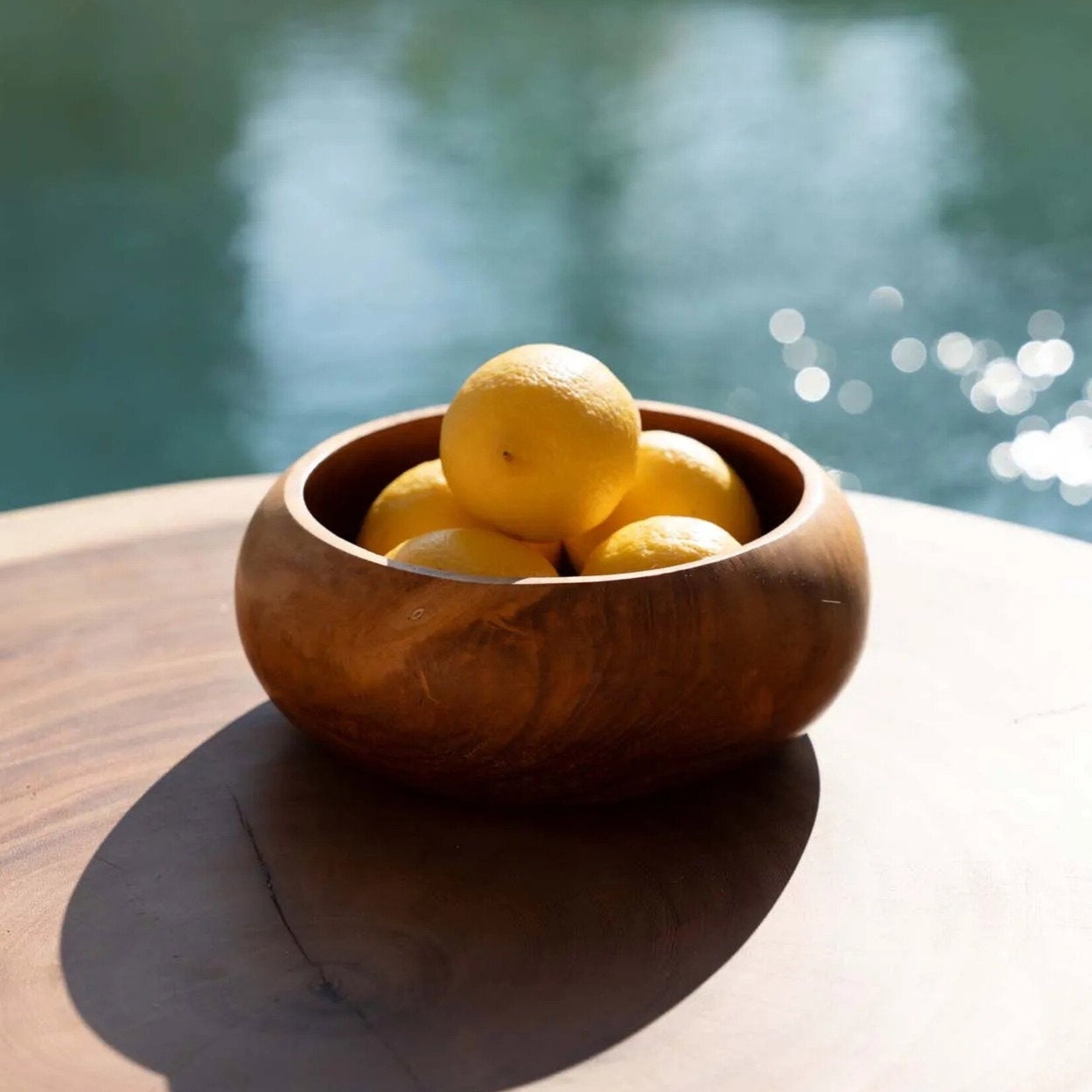 Bazar Bizar Antwerp The Teak Root Fruit Bowl