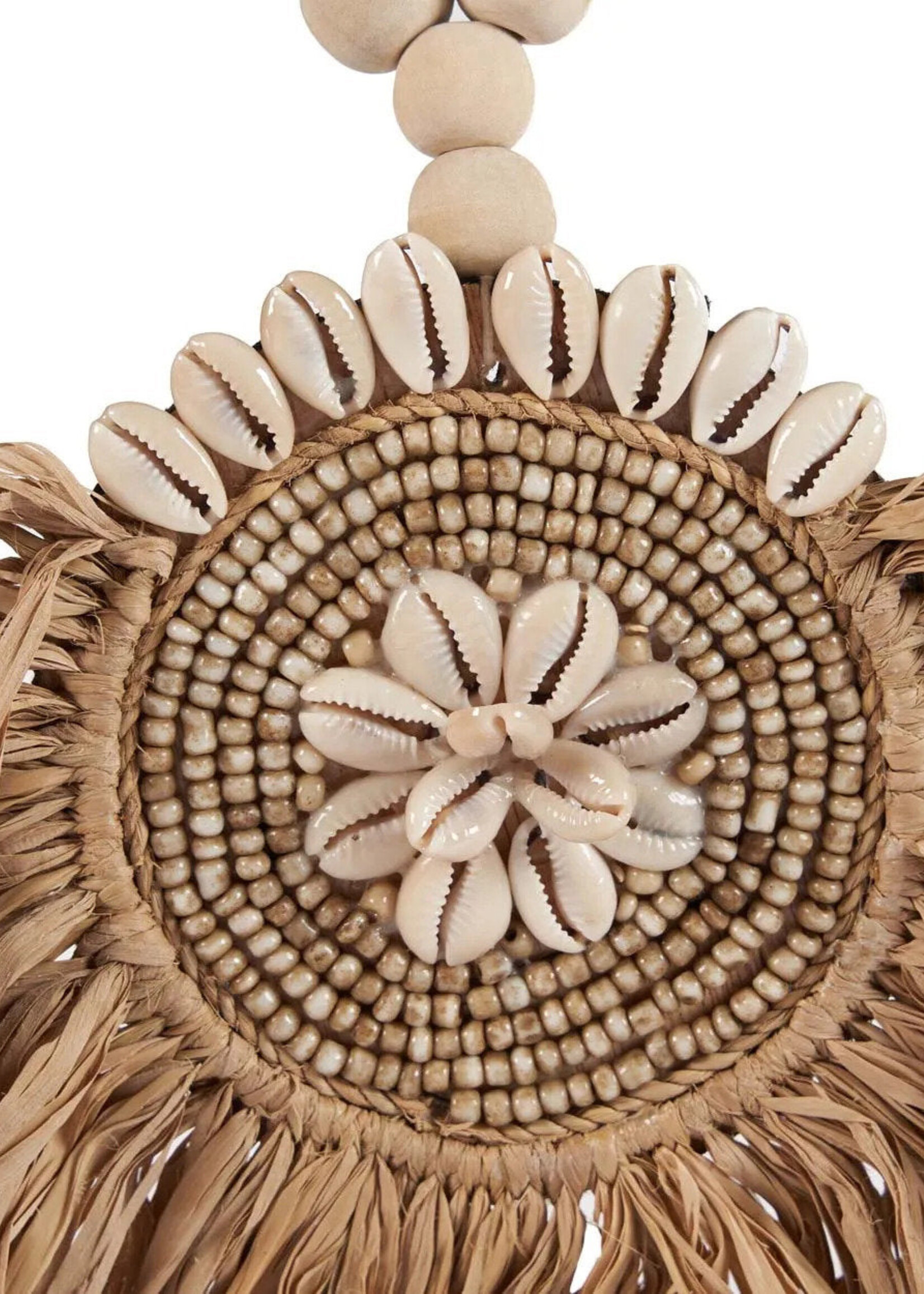 Bazar Bizar Antwerp The Raffia Tajoe Tassel - Natural