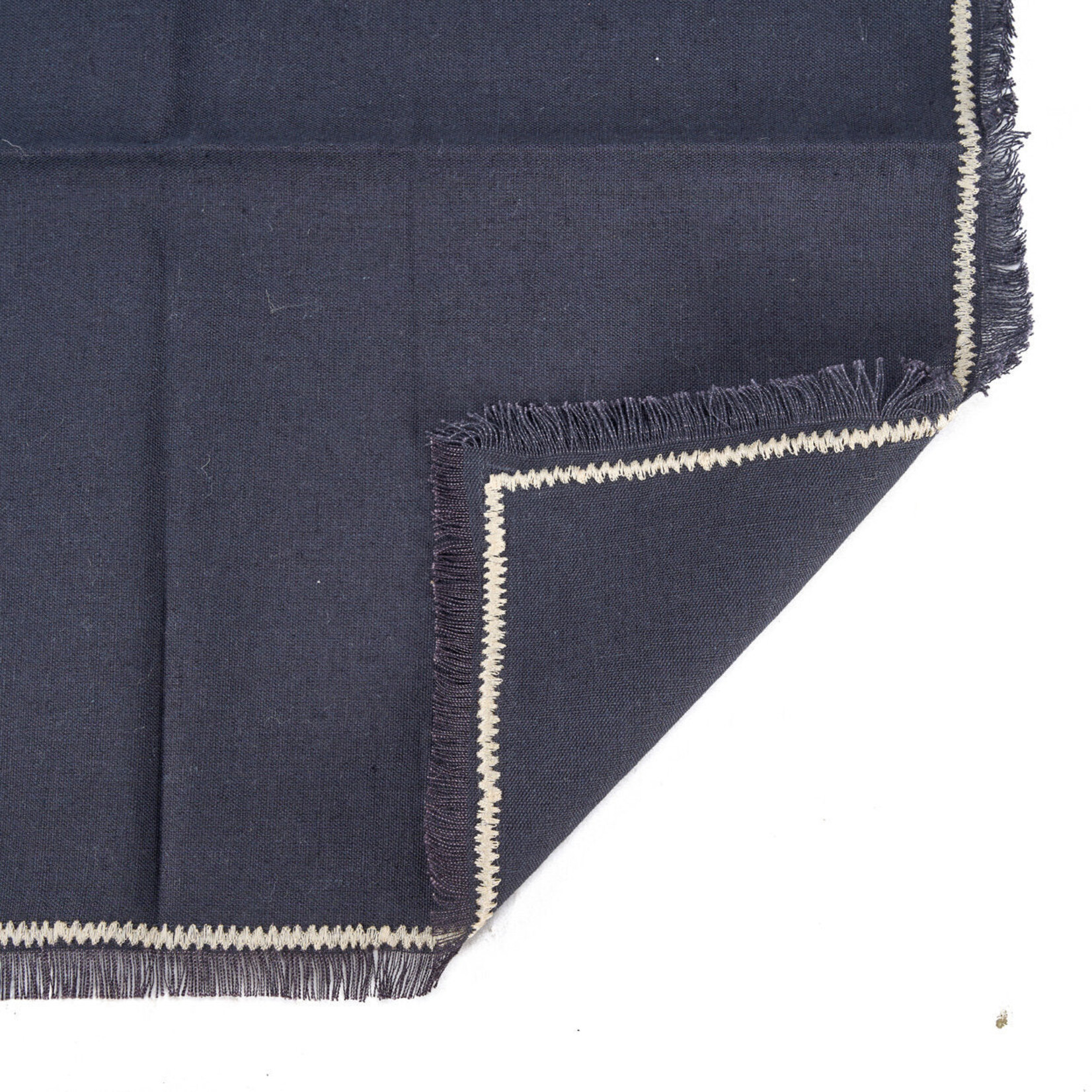 Bazar Bizar Antwerp The Tuscany Napkin - Black Natural - 45x45