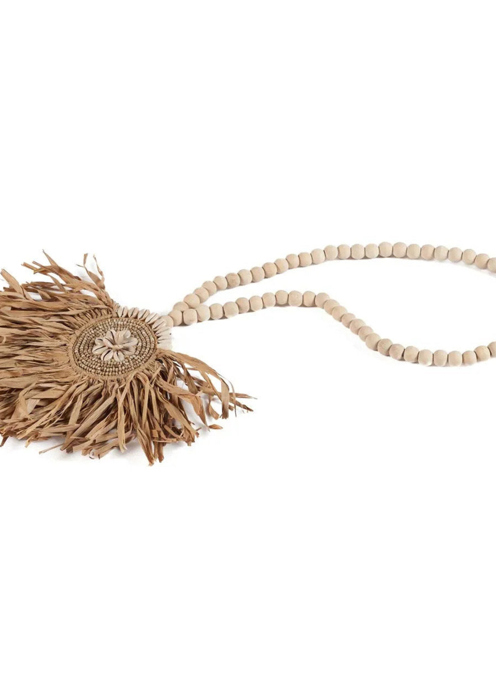 Bazar Bizar Antwerp The Raffia Tajoe Tassel - Natural
