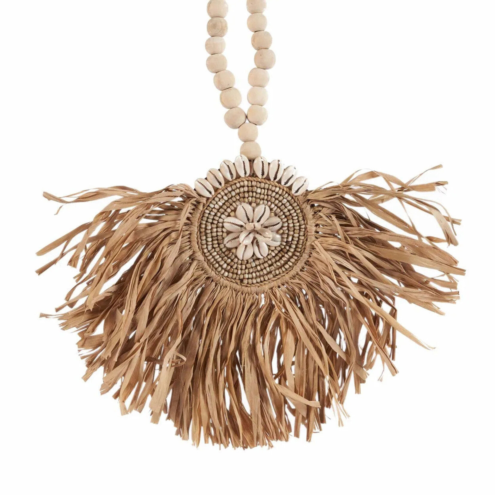 Bazar Bizar Antwerp The Raffia Tajoe Tassel - Natural