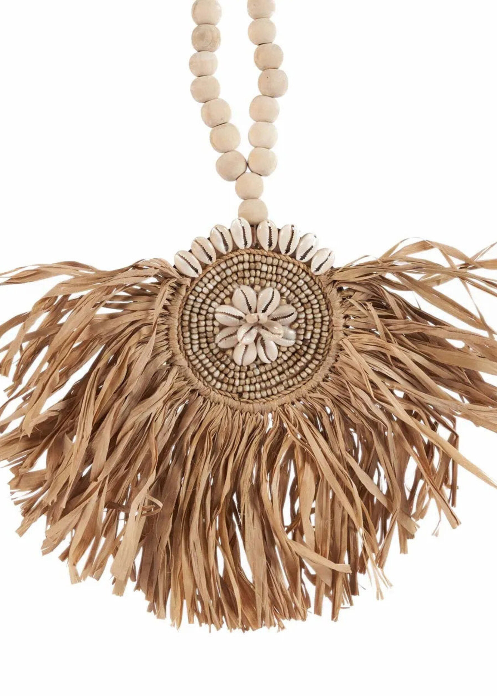 Bazar Bizar Antwerp The Raffia Tajoe Tassel - Natural