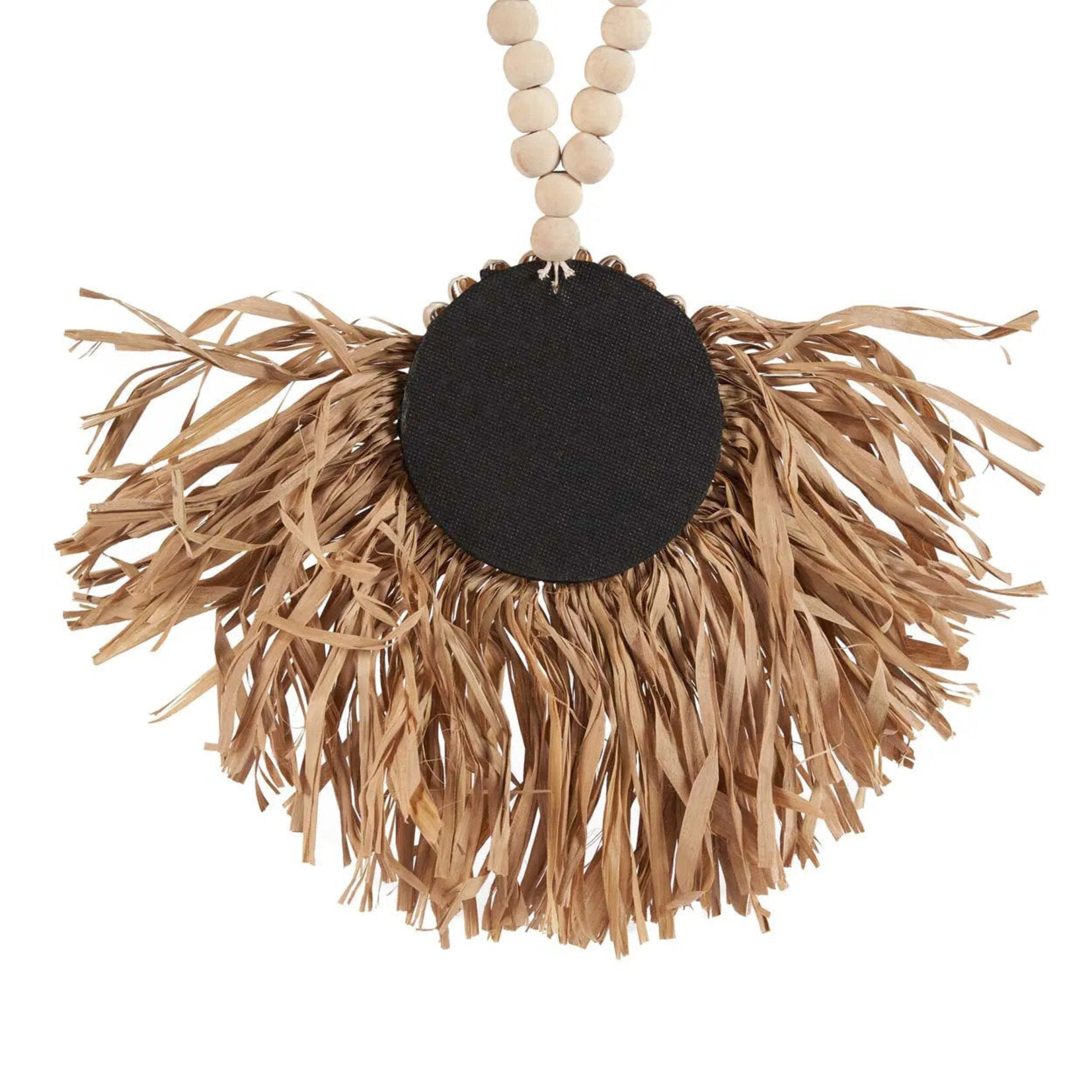 Bazar Bizar Antwerp The Raffia Tajoe Tassel - Natural