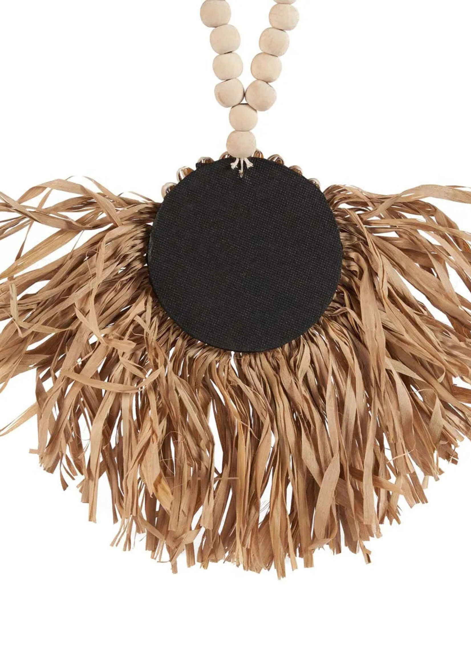 Bazar Bizar Antwerp The Raffia Tajoe Tassel - Natural