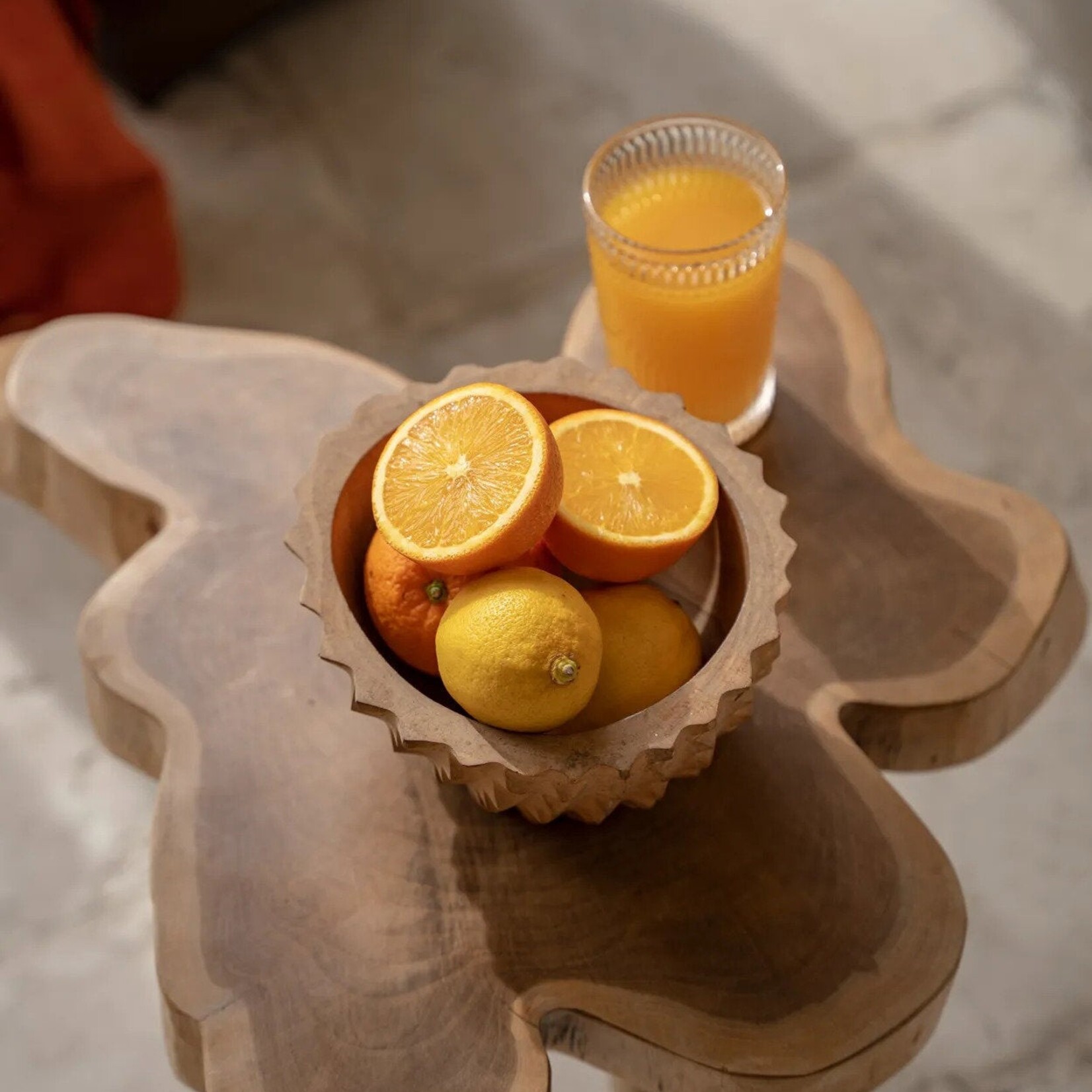 Bazar Bizar Antwerp The Teak Root Durian Bowl - M