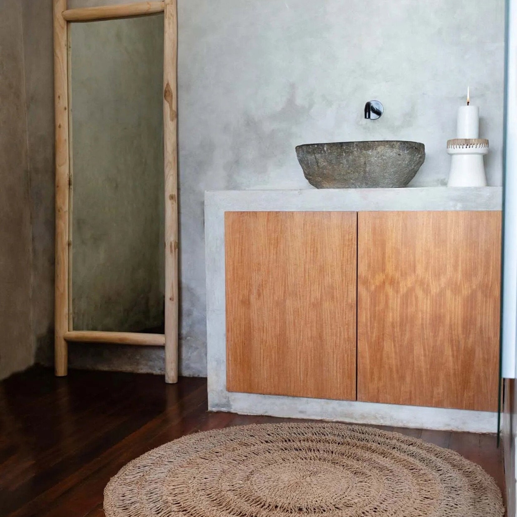 Bazar Bizar Antwerp The Seagrass Carpet - Natural - 100