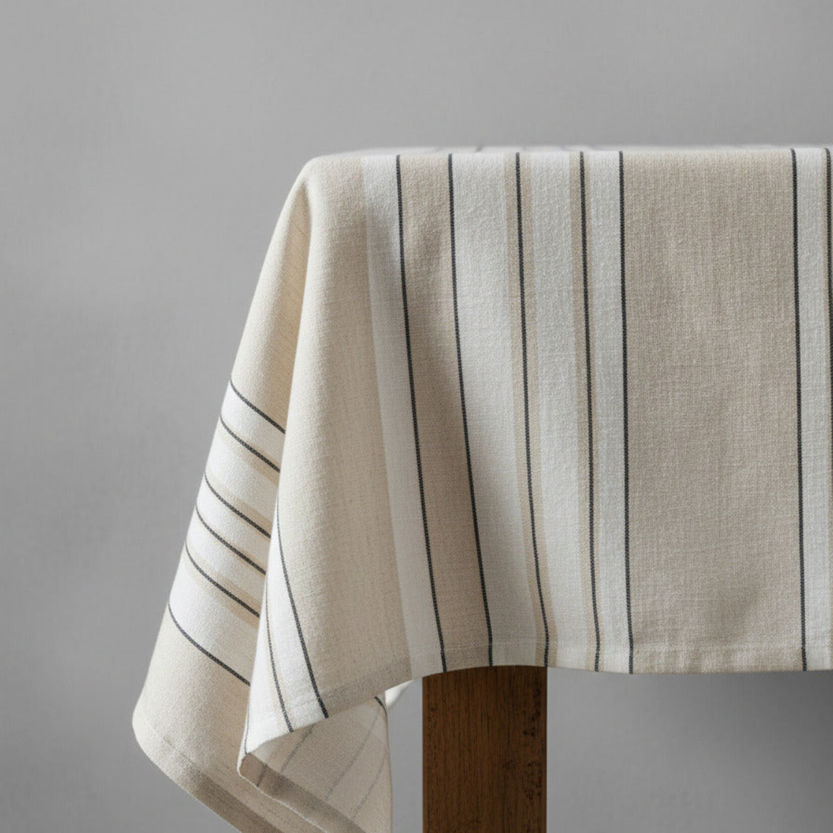 Bazar Bizar Antwerp The Provence Tablecloth - Natural Black White - 150x250