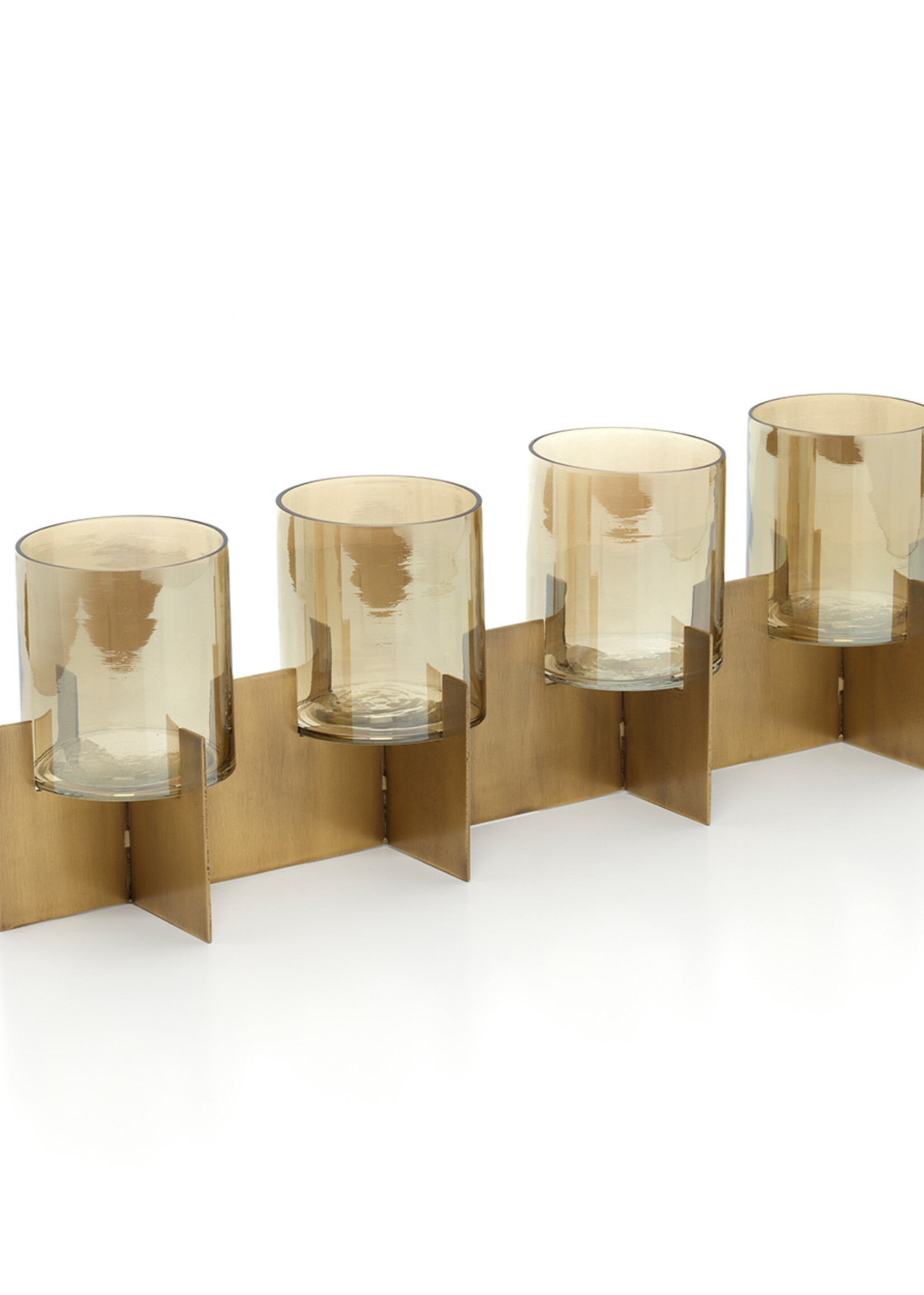 Bazar Bizar Antwerp The Quarta Candle Holder - Gold