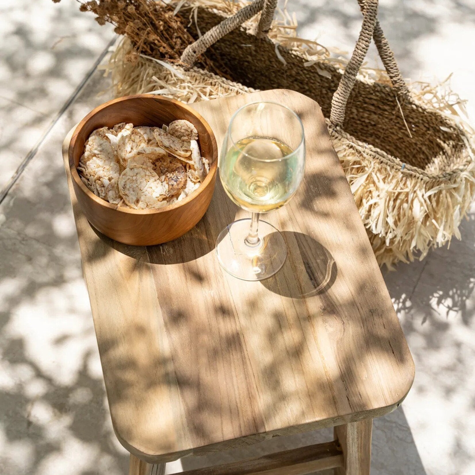 Bazar Bizar Antwerp The Teak Root Salad Bowl - S