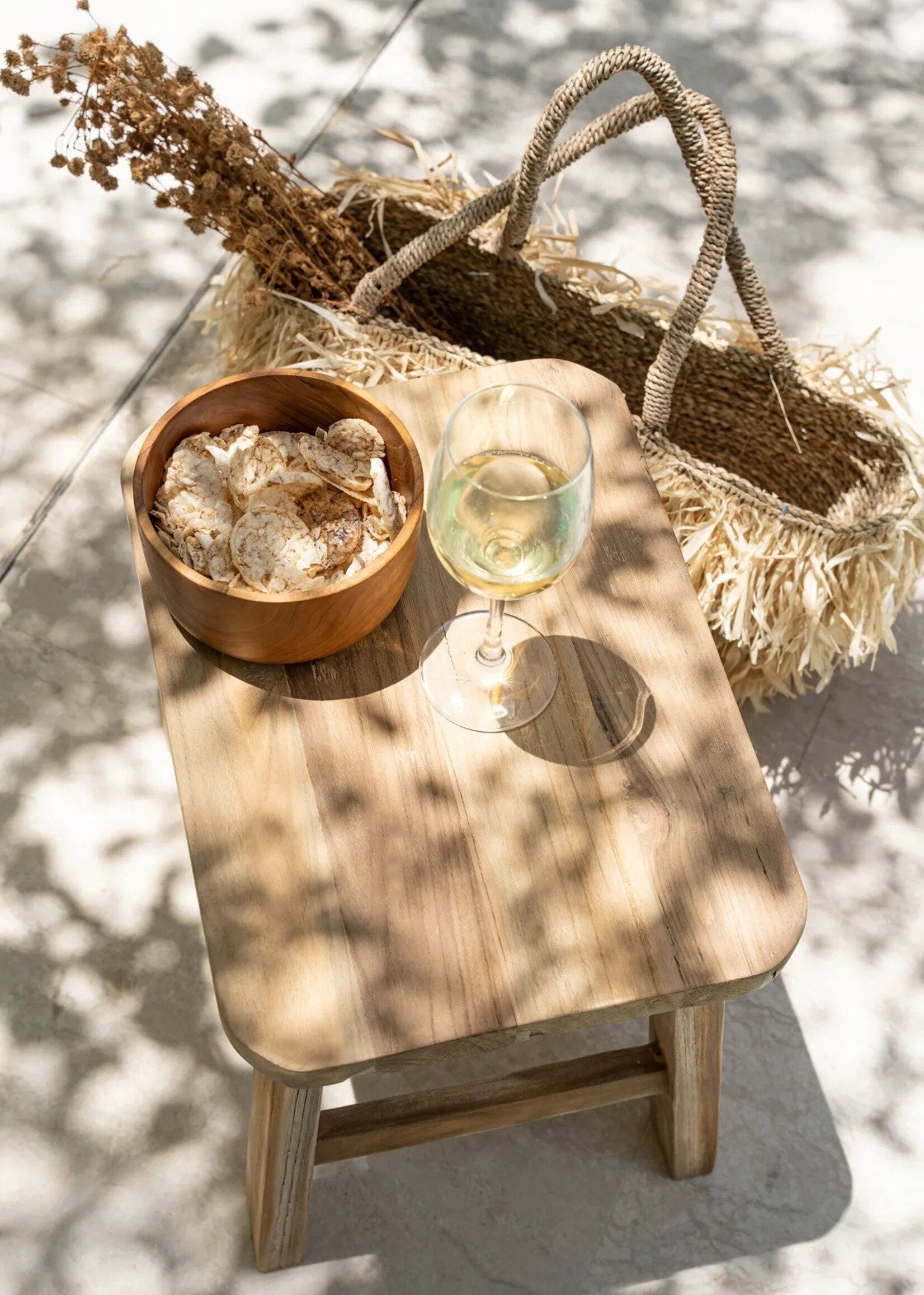 Bazar Bizar Antwerp The Teak Root Salad Bowl - S