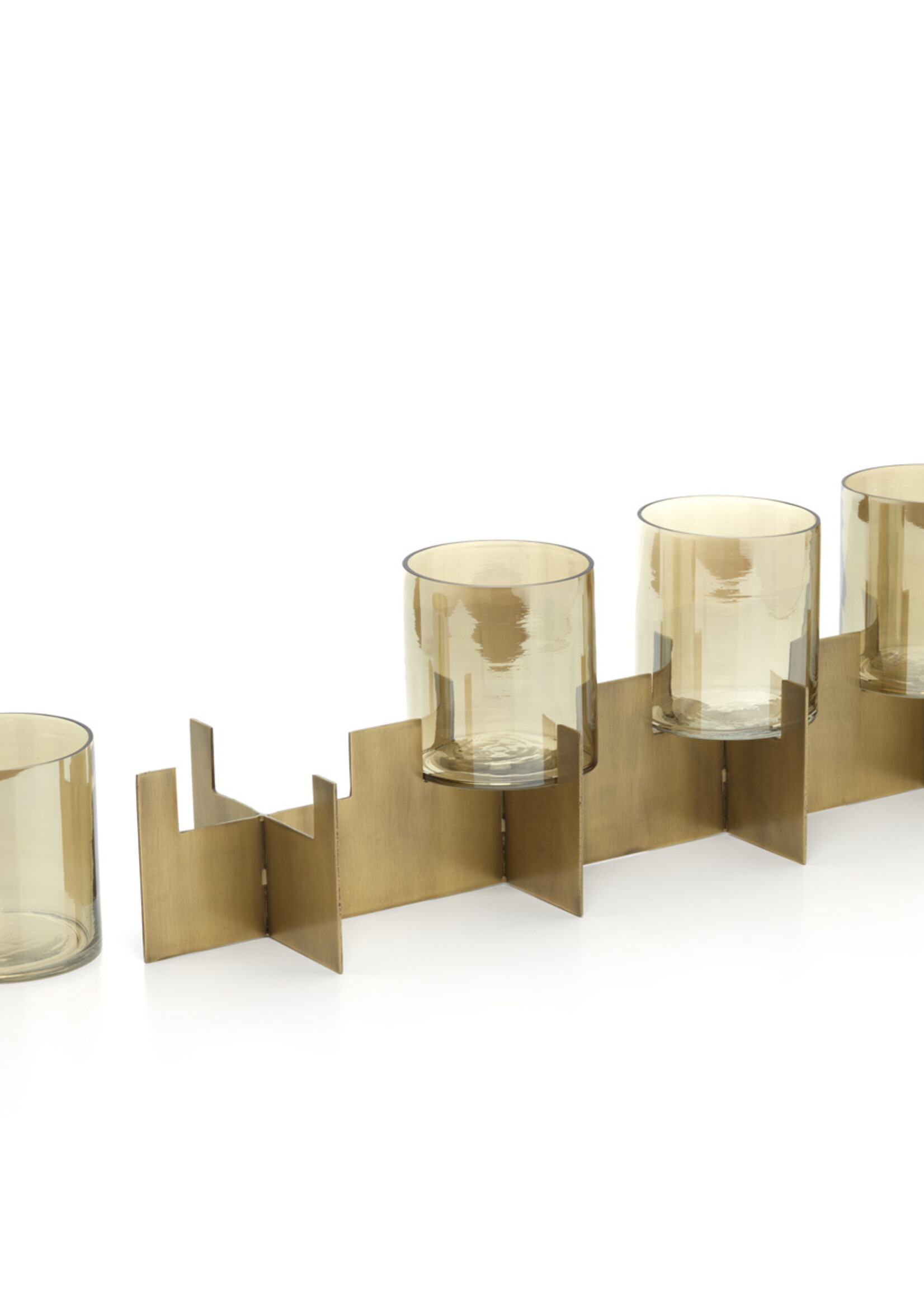 Bazar Bizar Antwerp The Quarta Candle Holder - Gold