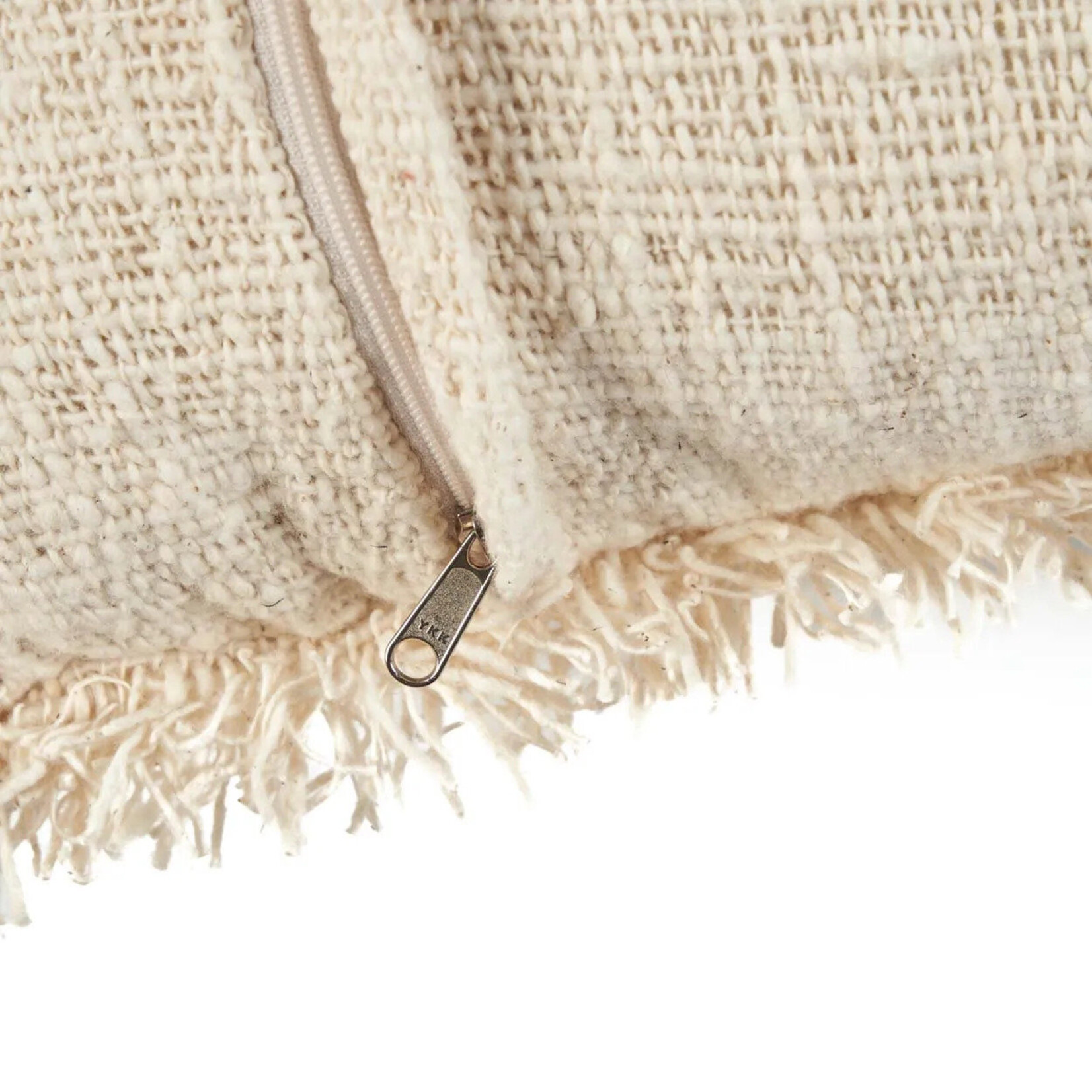 Bazar Bizar Antwerp The French Kiss Cushion Cover - Natural Black
