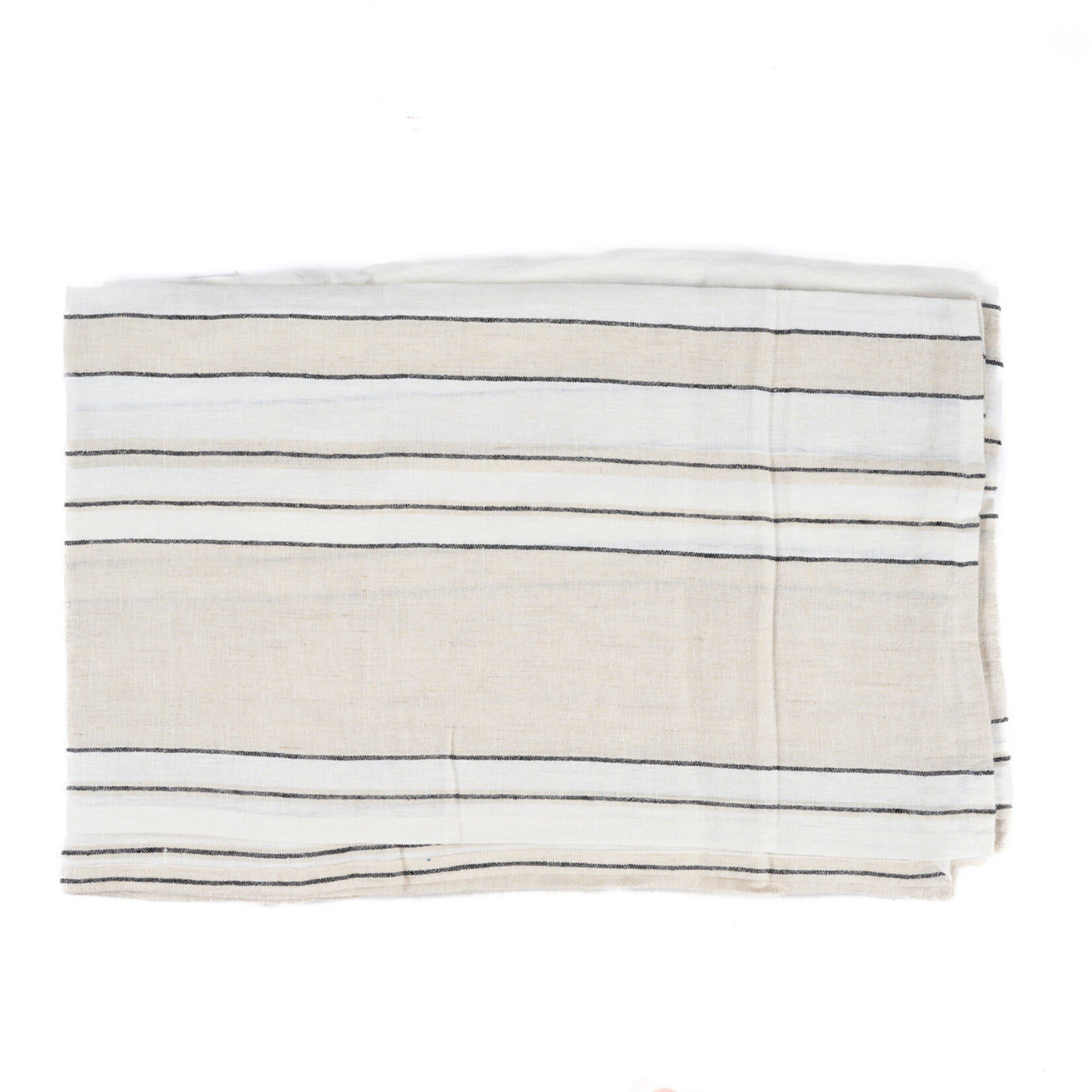 Bazar Bizar Antwerp The Provence Tablecloth - Natural Black White - 150x300