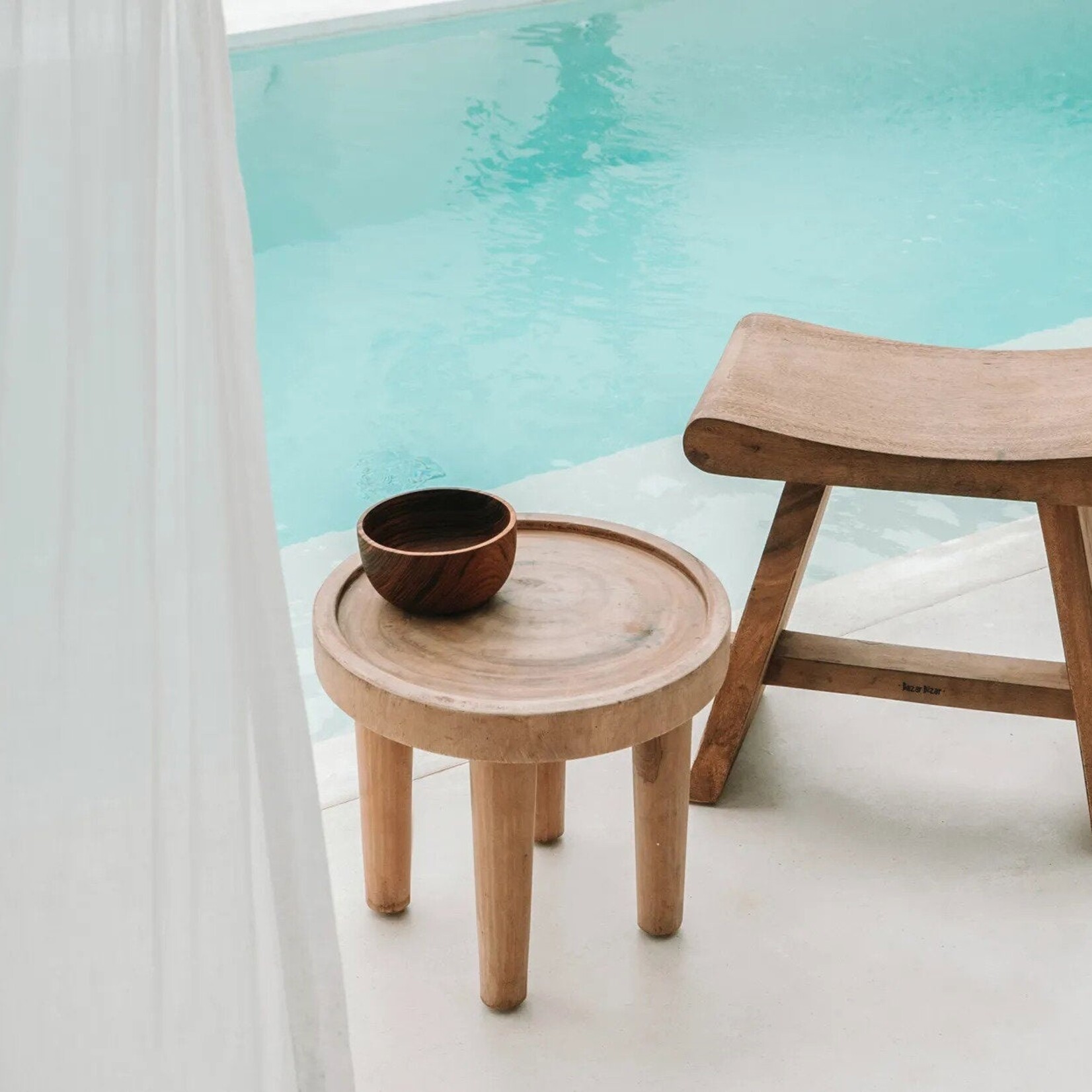 Bazar Bizar Antwerp The Teak Root Salad Bowl - S