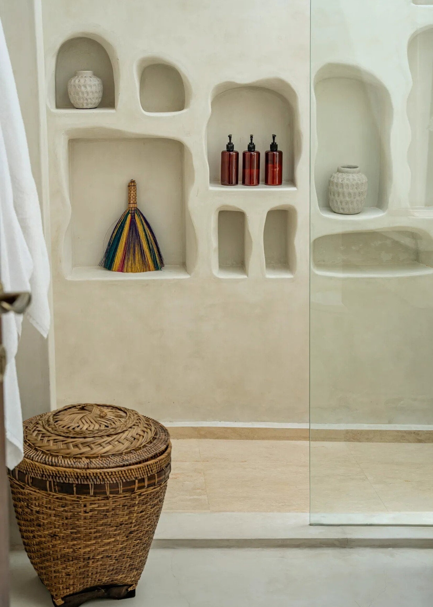 Bazar Bizar Antwerp The Colonial Storage Basket - Natural Brown - M