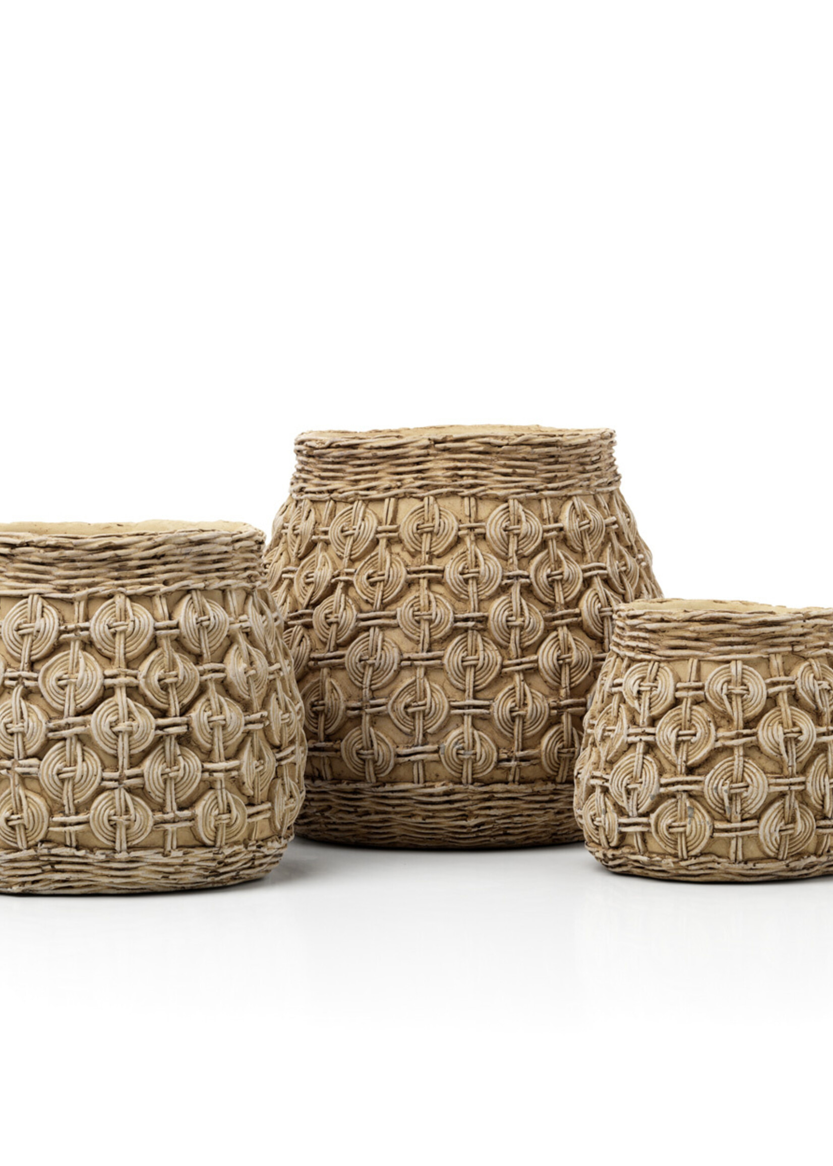 Bazar Bizar Antwerp The Knot Concrete Planter - XL