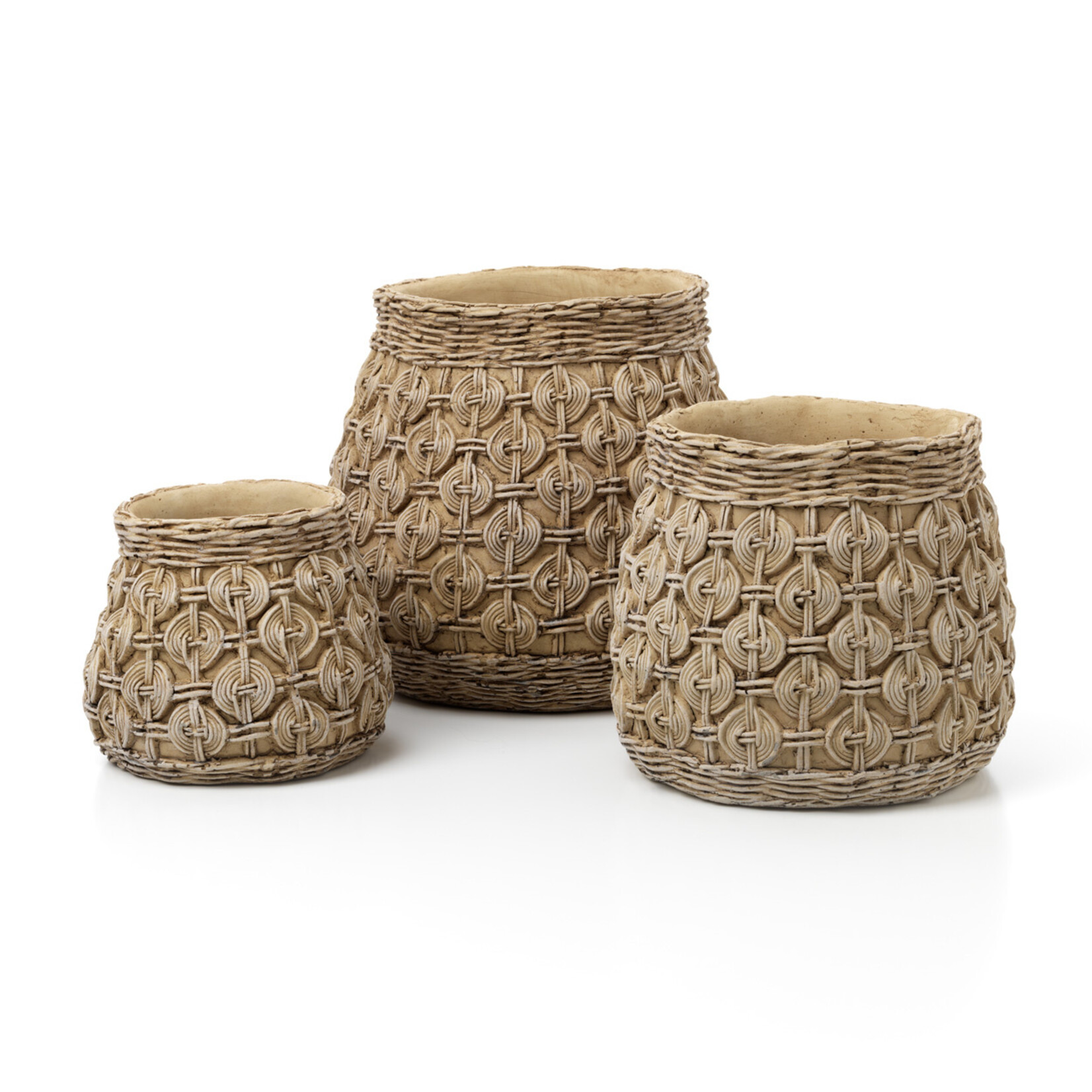 Bazar Bizar Antwerp The Knot Concrete Planter - XL