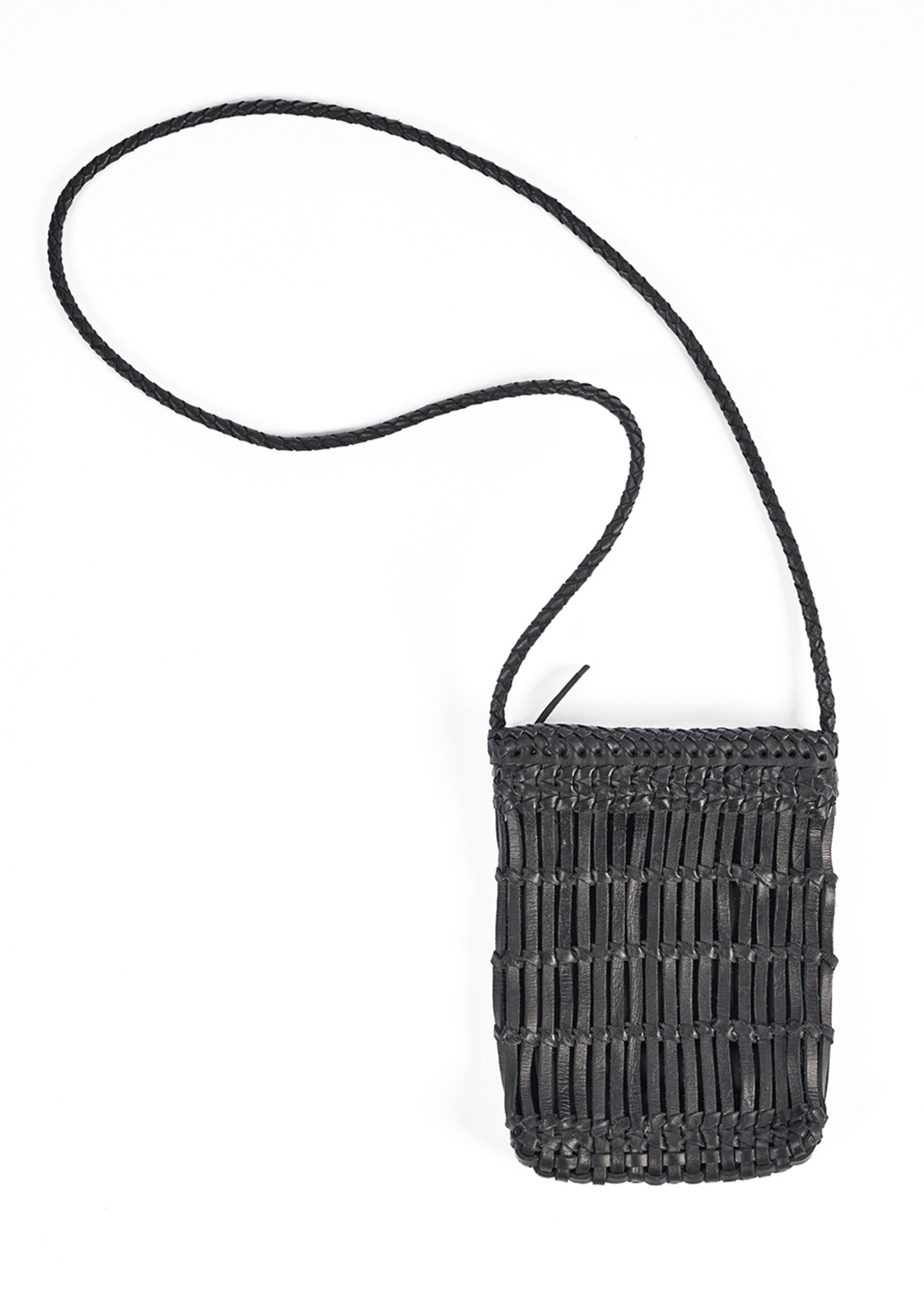 Bazar Bizar Antwerp The Voodoo Leather Bag - Black