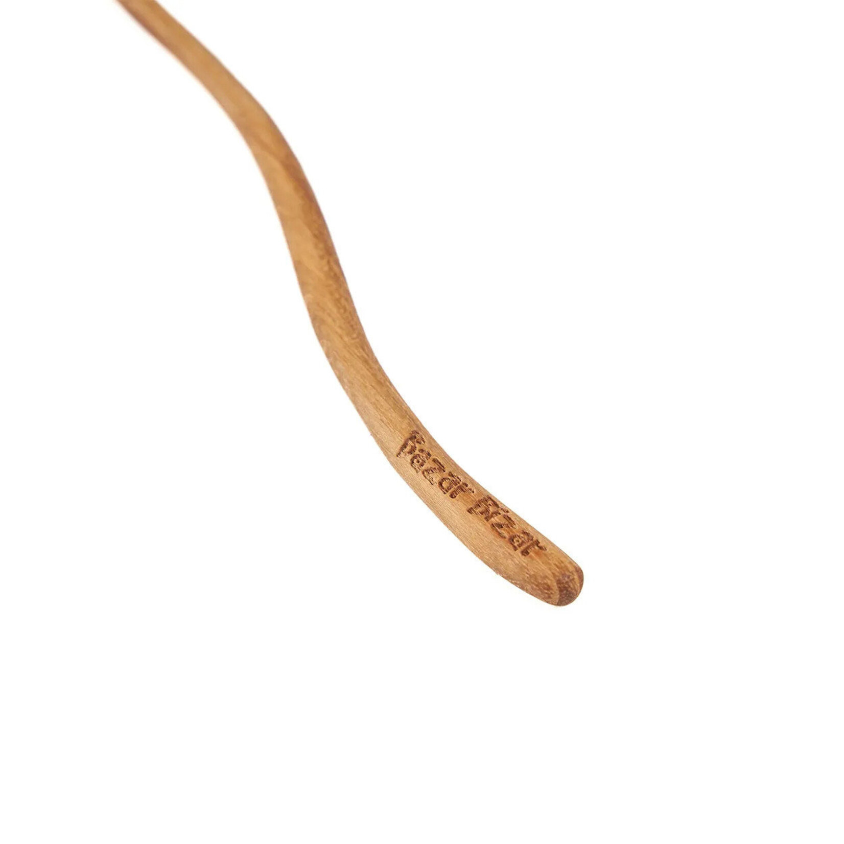 Bazar Bizar Antwerp The Teak Root ZigZag Dosage Spoon