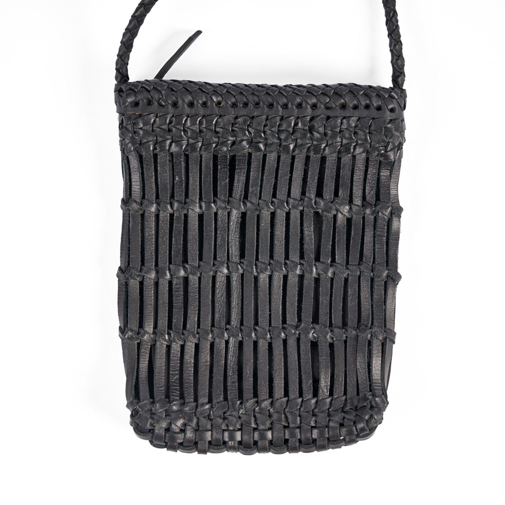 Bazar Bizar Antwerp The Voodoo Leather Bag - Black