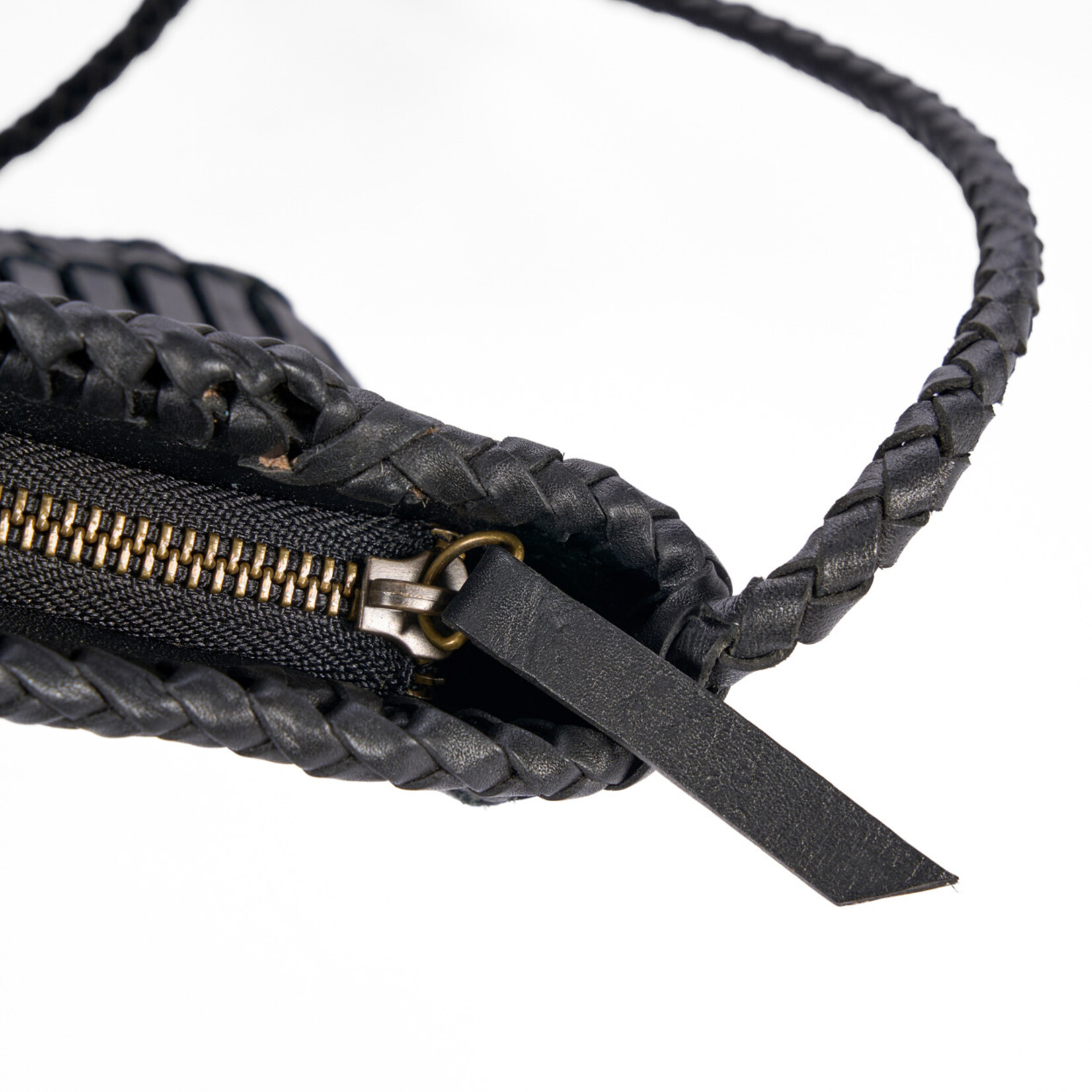 Bazar Bizar Antwerp The Voodoo Leather Bag - Black