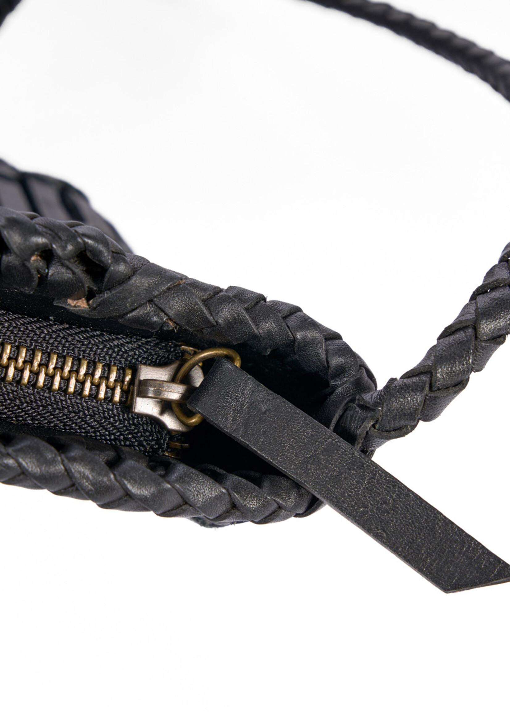 Bazar Bizar Antwerp The Voodoo Leather Bag - Black